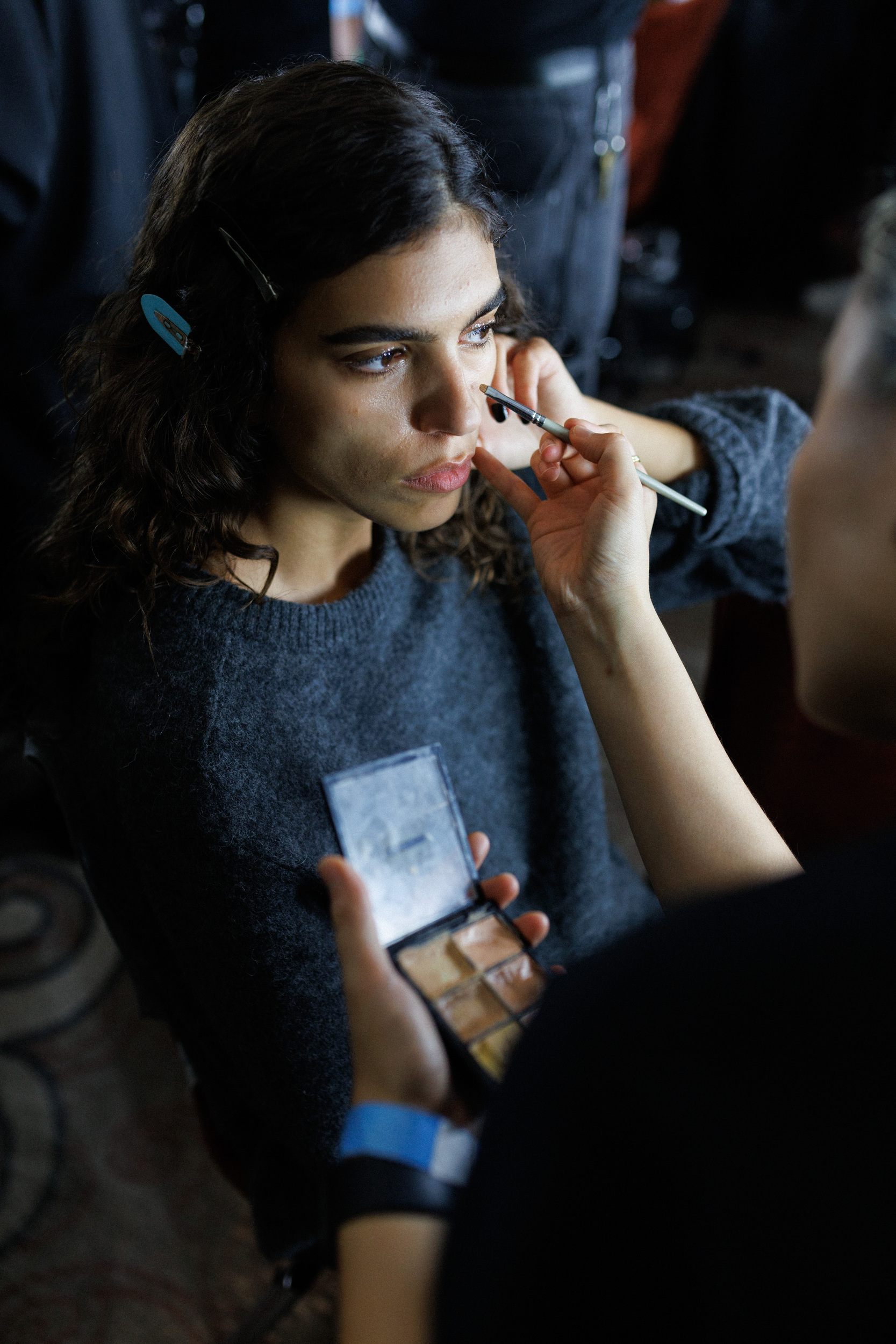 Nensi Dojaka Spring 2025 Fashion Show Backstage