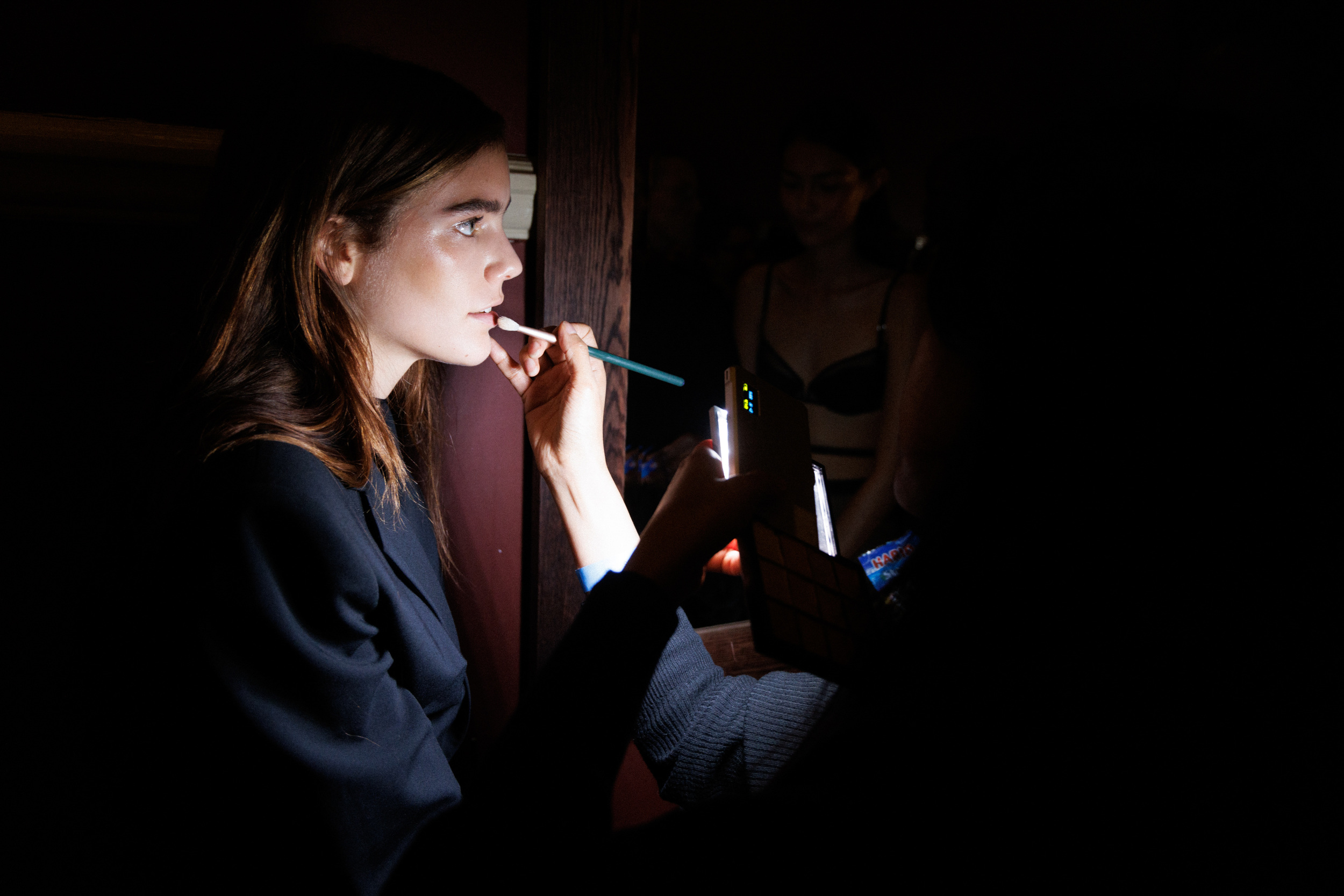 Nensi Dojaka Spring 2025 Fashion Show Backstage