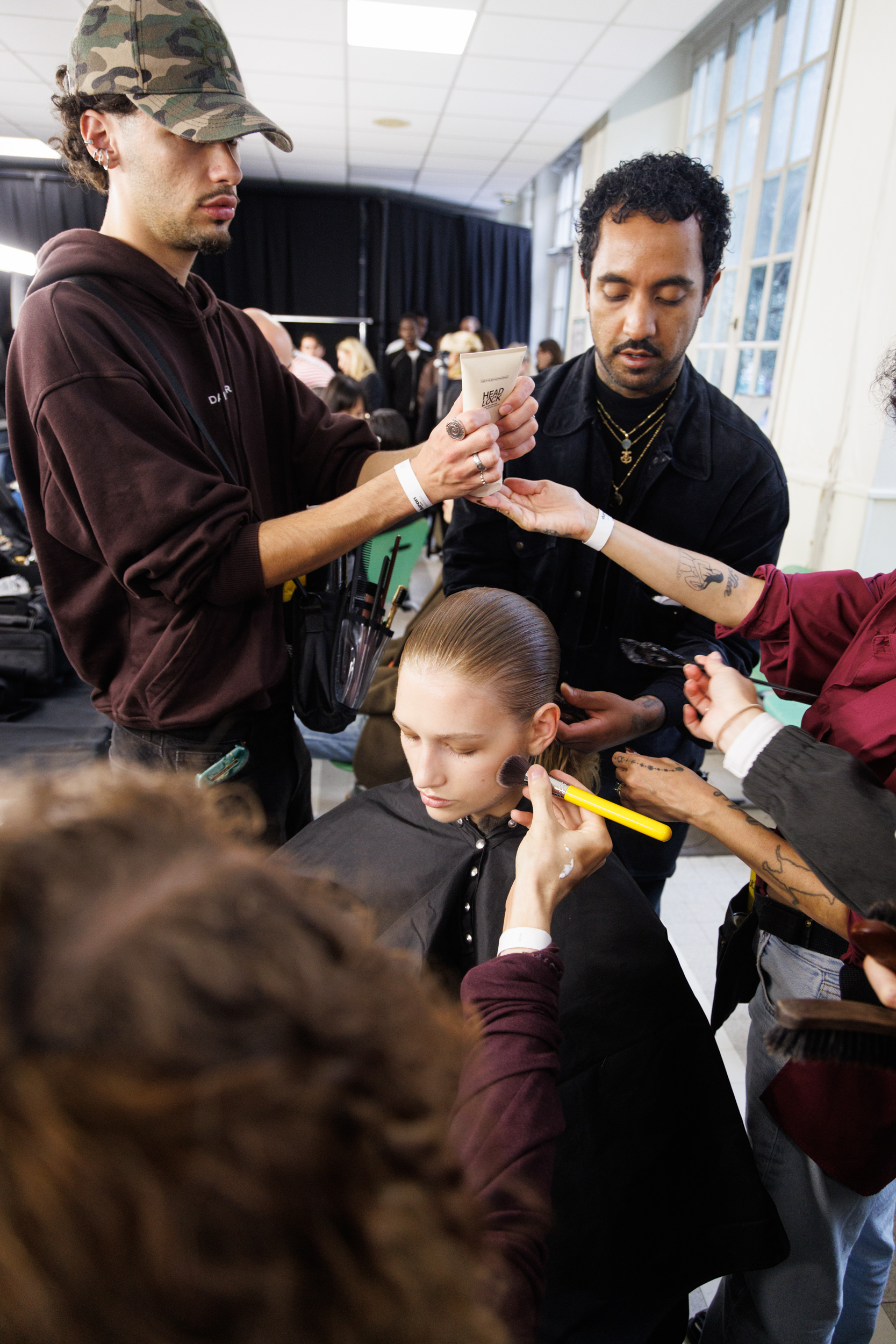 Duran Lantink Spring 2025 Fashion Show Backstage