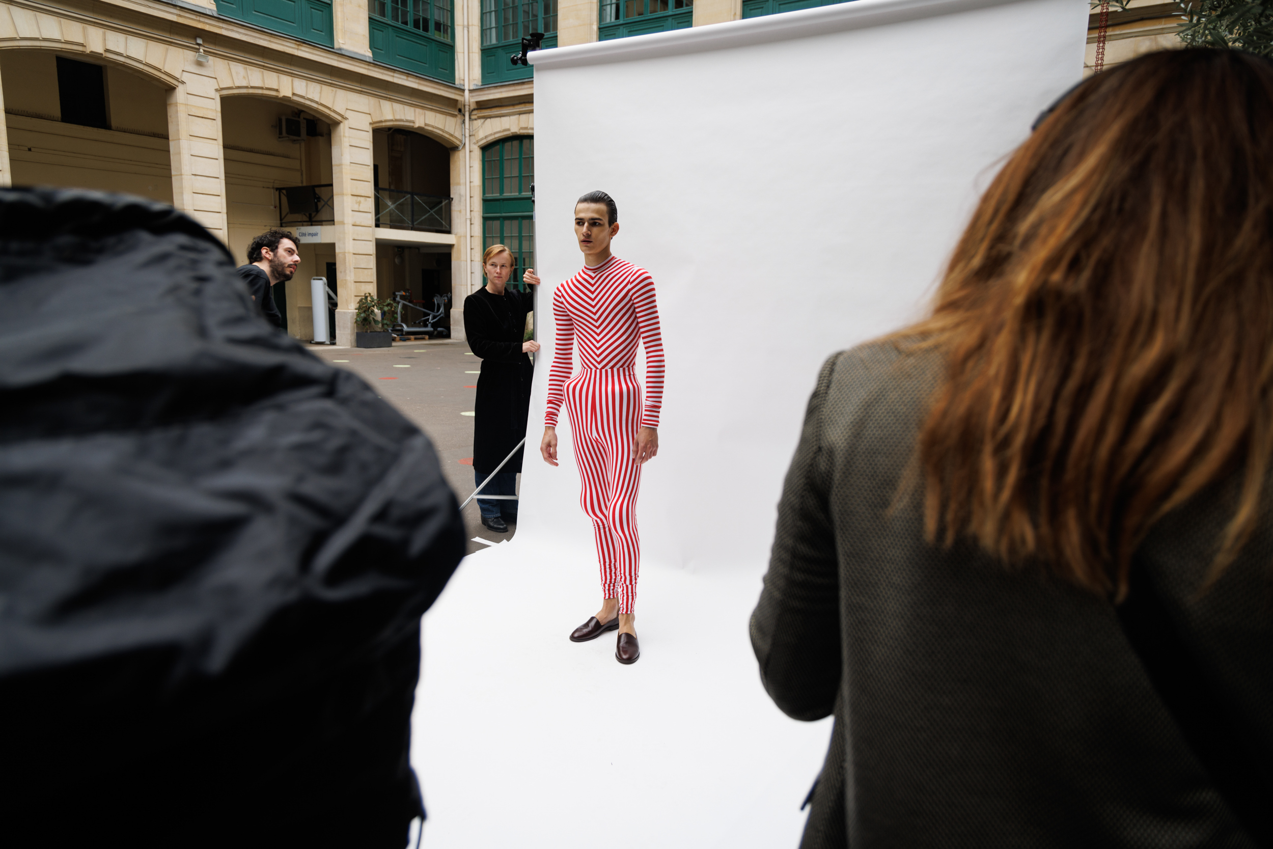 Duran Lantink Spring 2025 Fashion Show Backstage