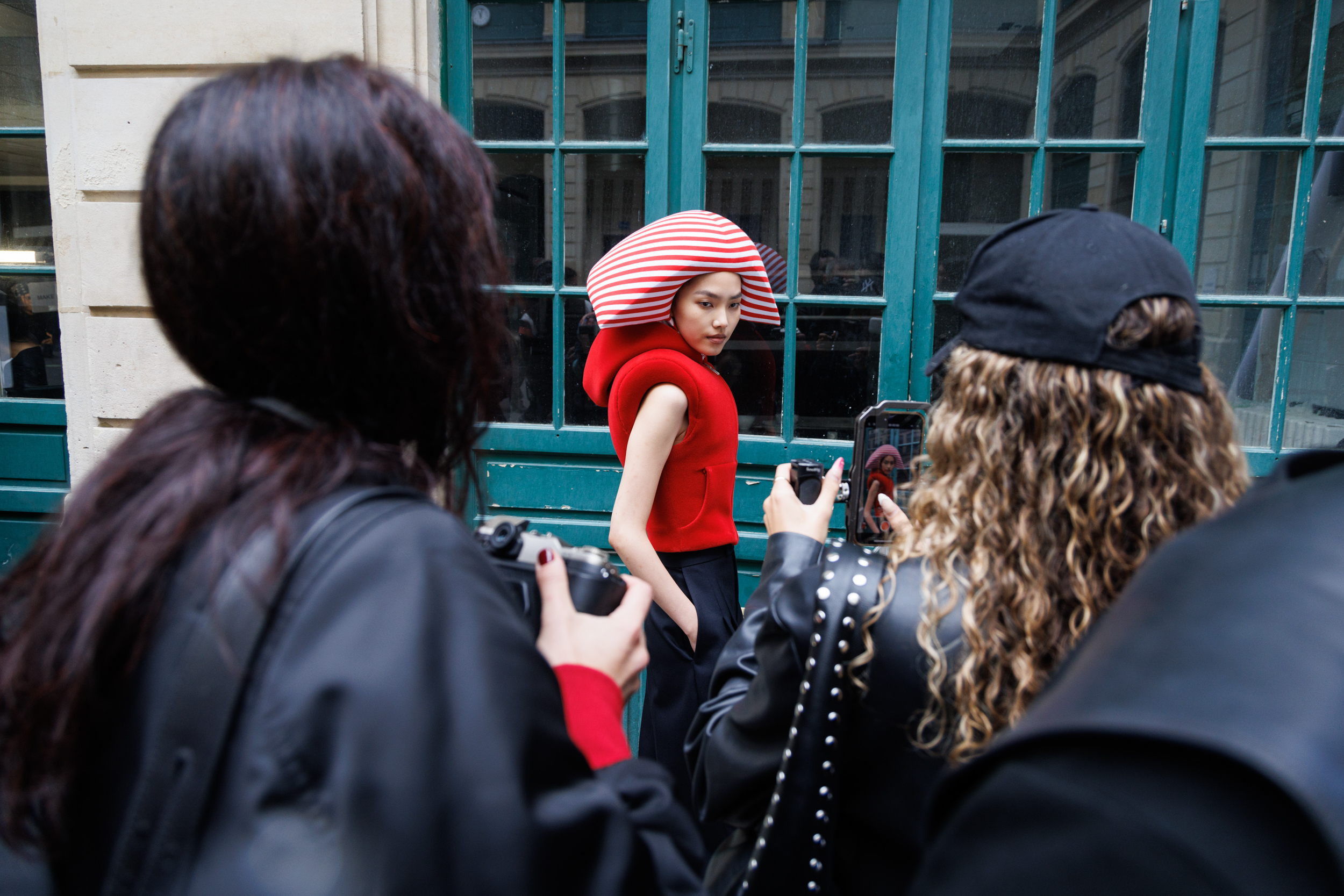 Duran Lantink Spring 2025 Fashion Show Backstage