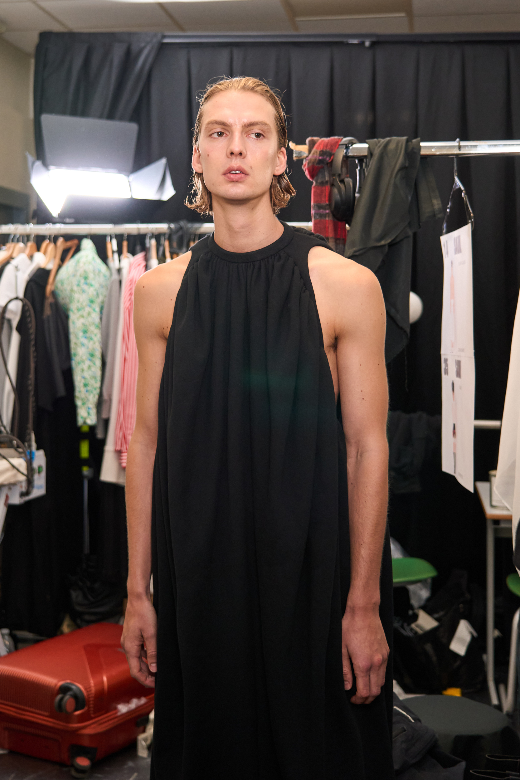 Duran Lantink Spring 2025 Fashion Show Backstage