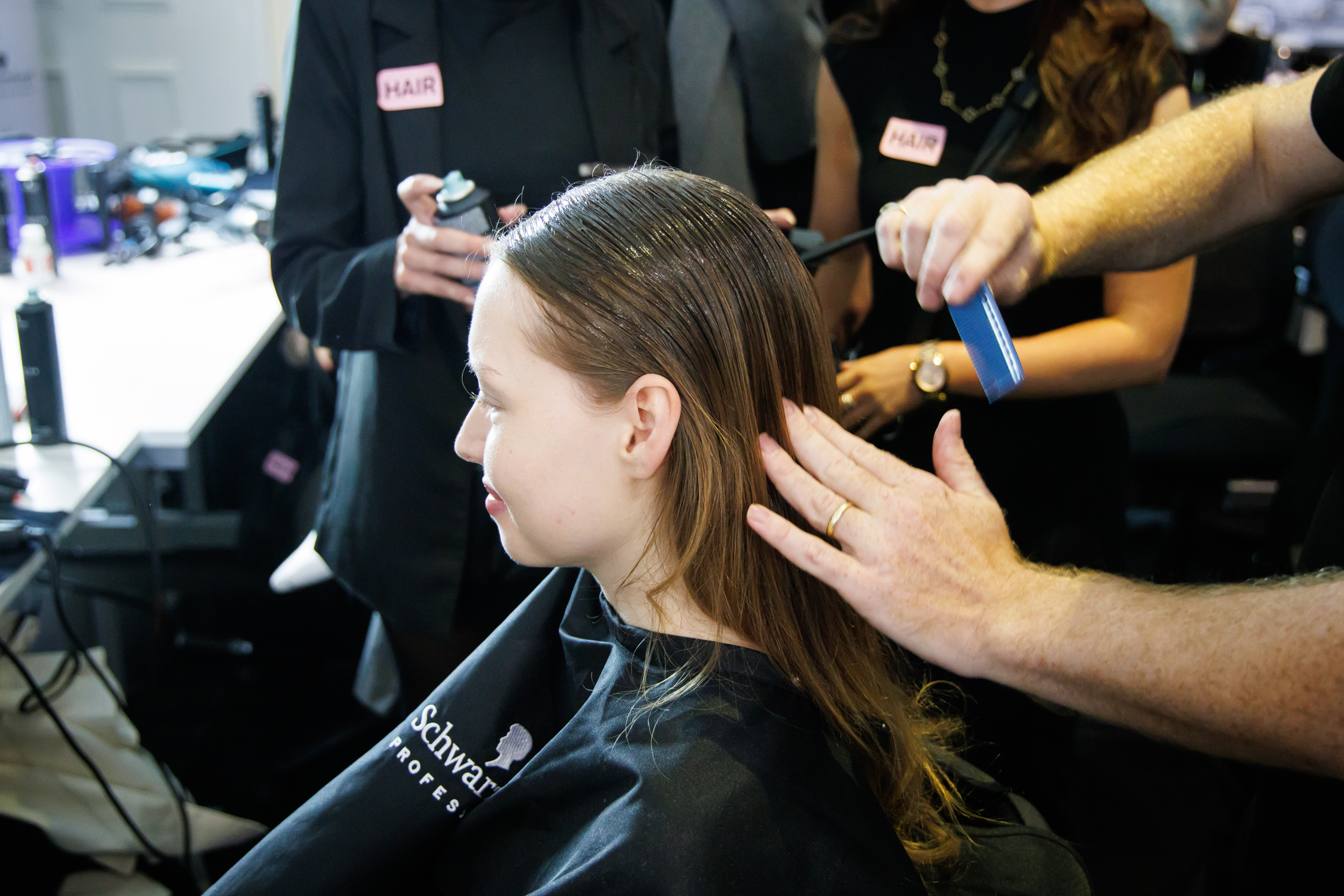 Edeline Lee Spring 2025 Fashion Show Backstage