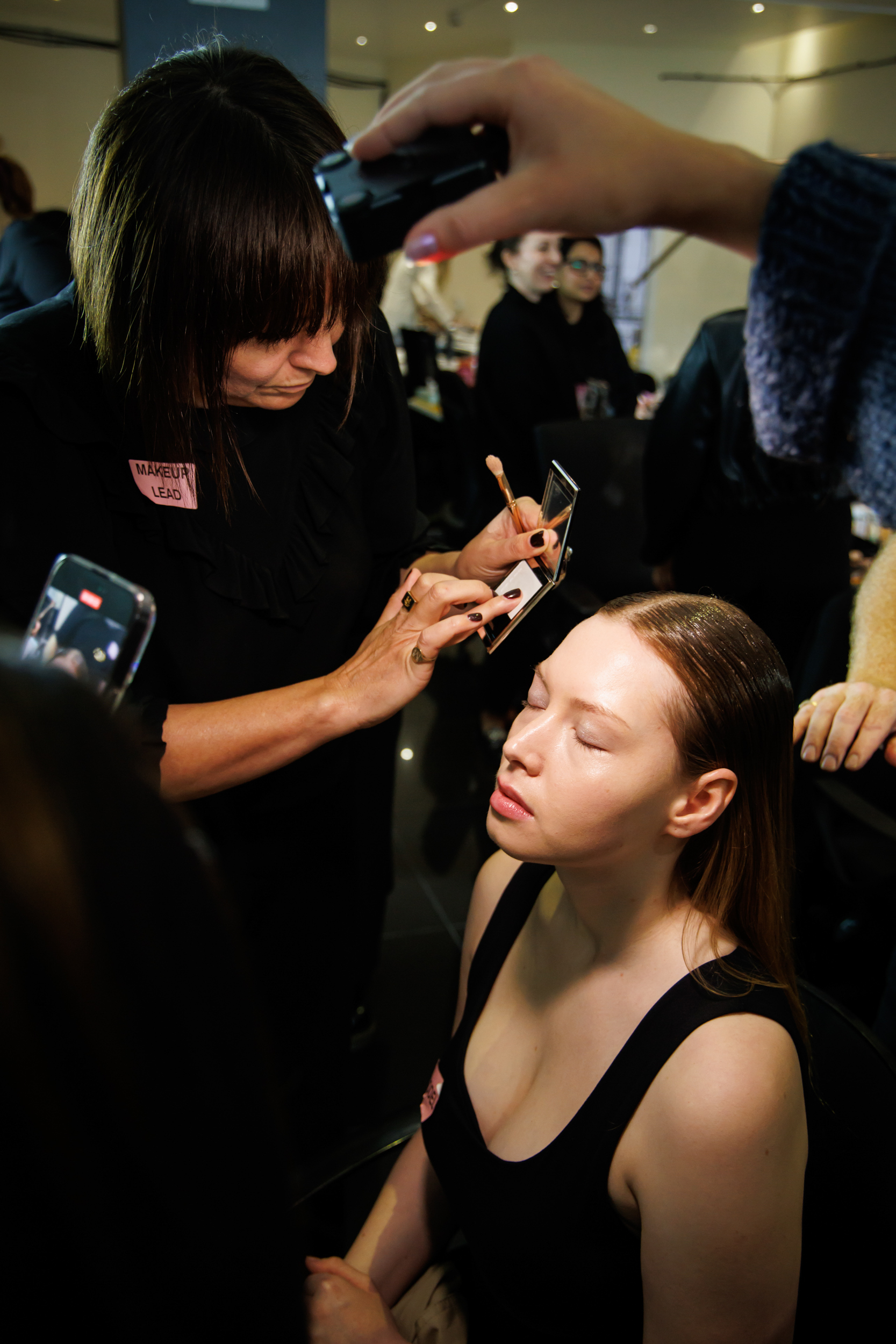 Edeline Lee Spring 2025 Fashion Show Backstage