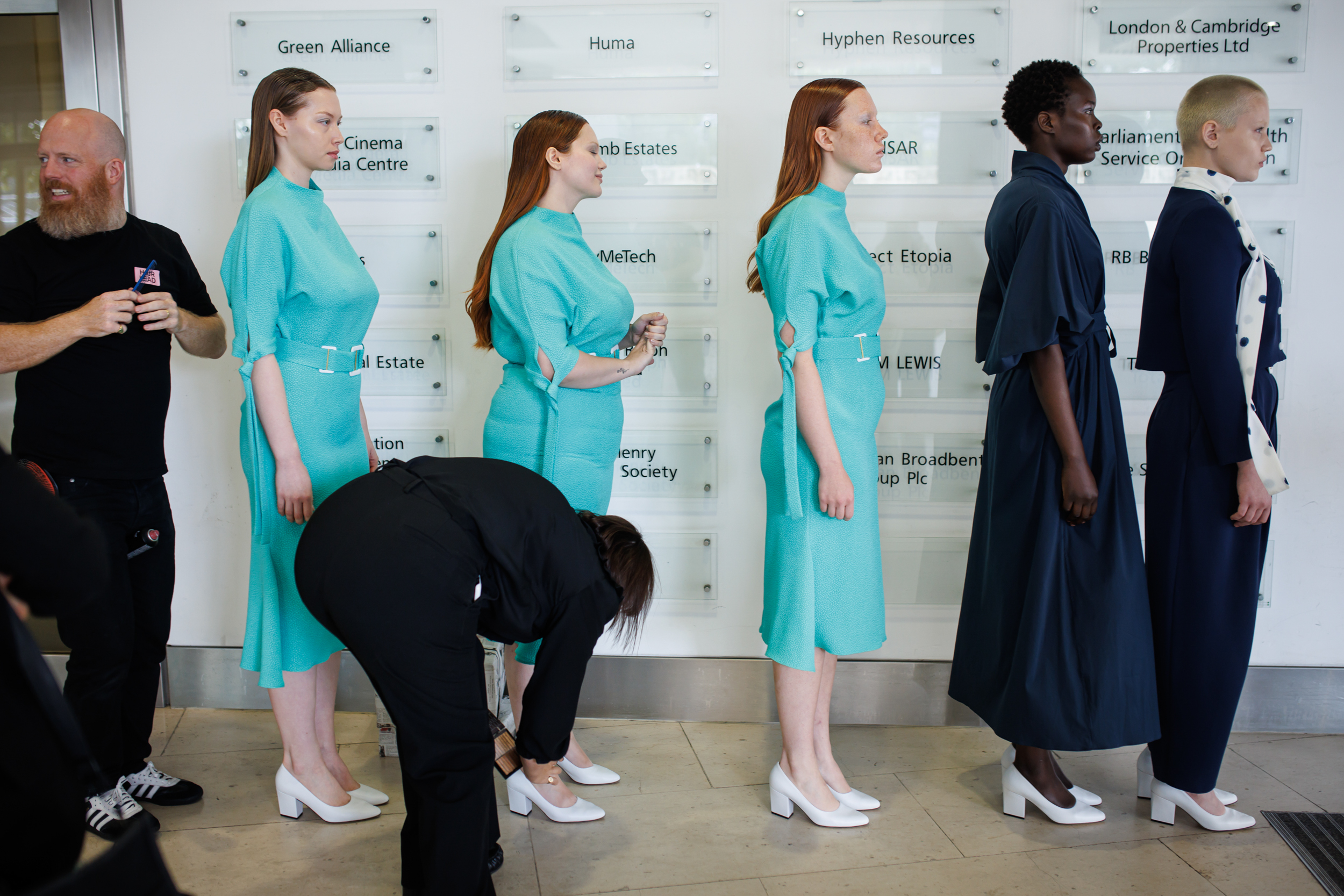 Edeline Lee Spring 2025 Fashion Show Backstage