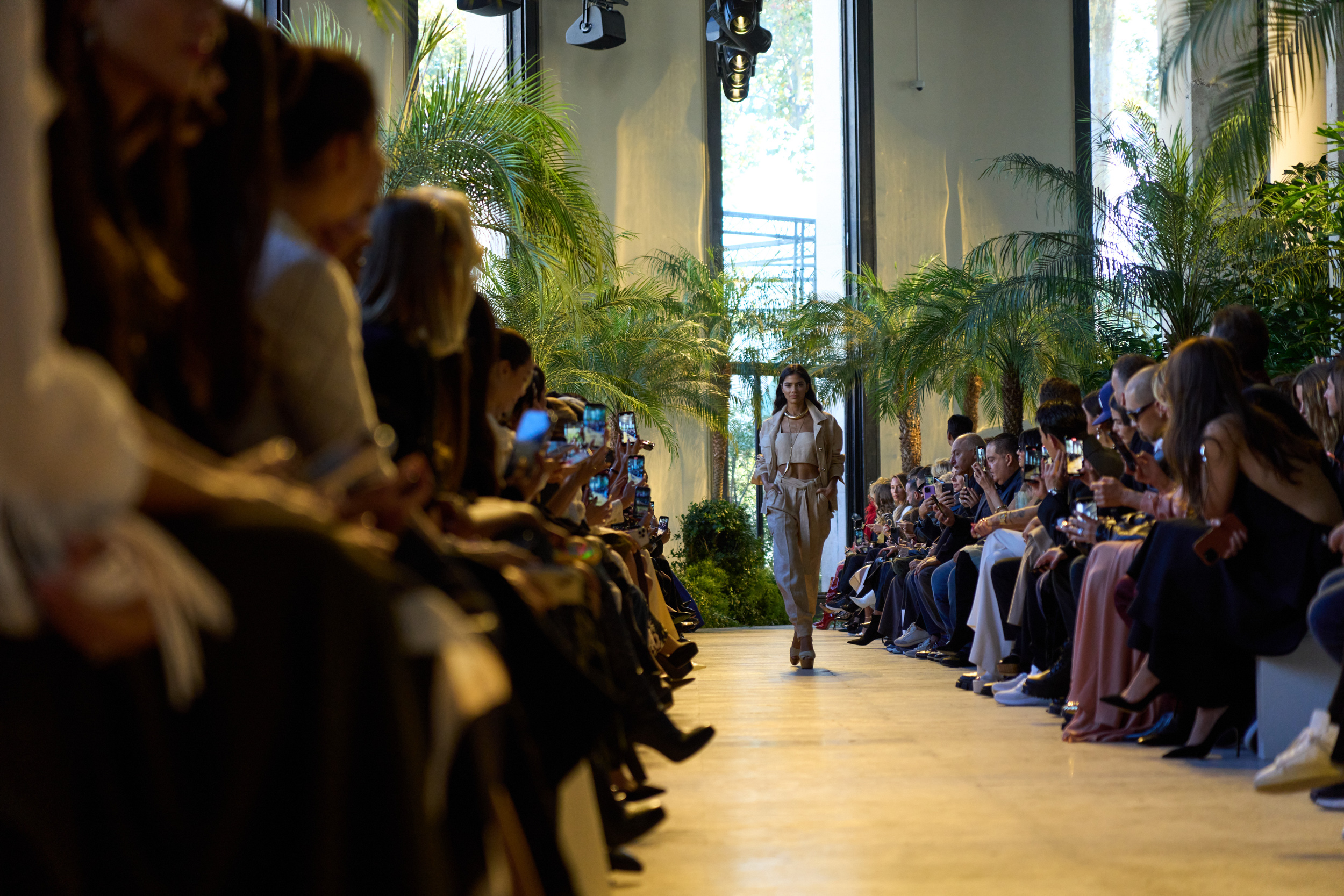 Elie Saab Spring 2025 Fashion Show Atmosphere