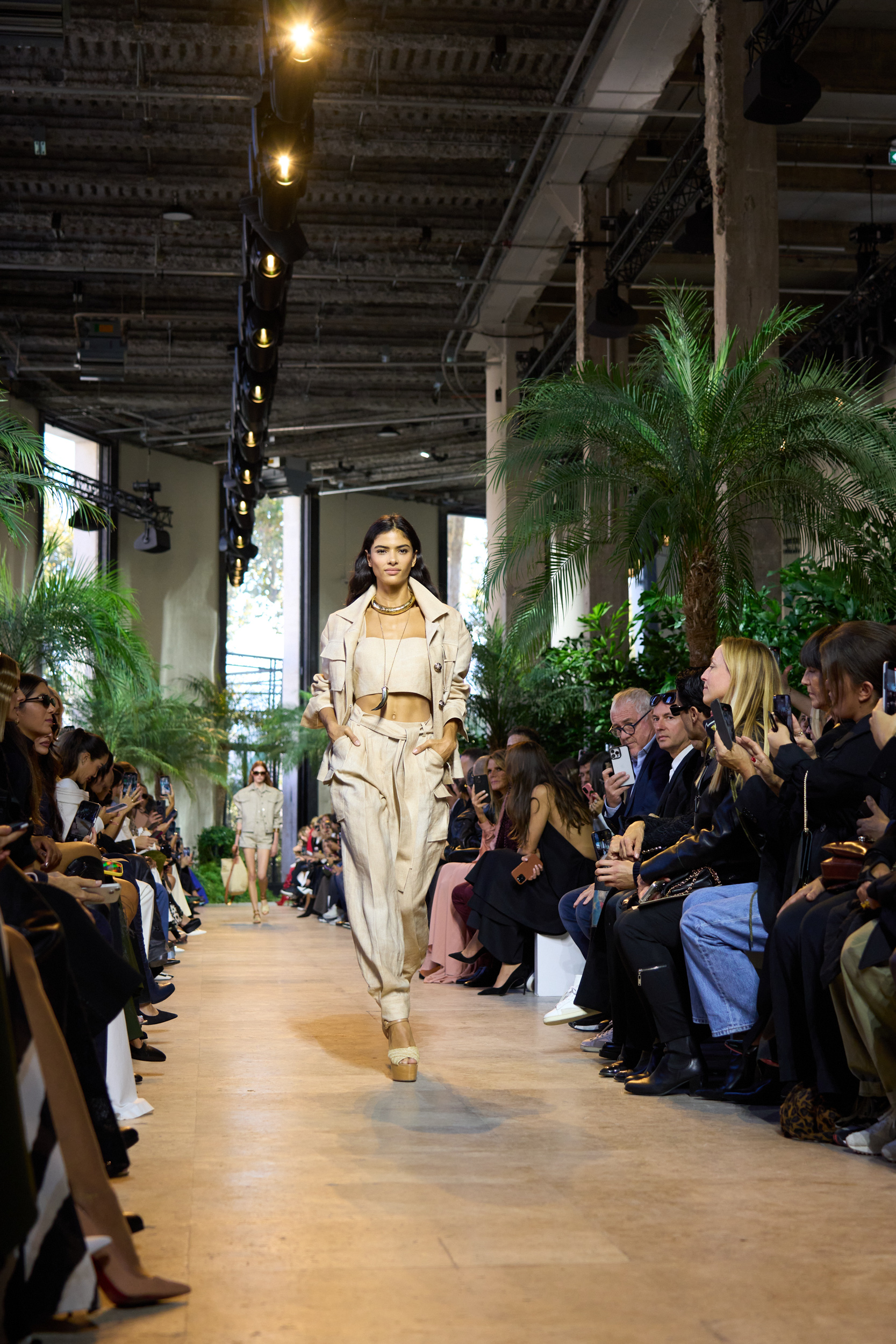 Elie Saab Spring 2025 Fashion Show Atmosphere