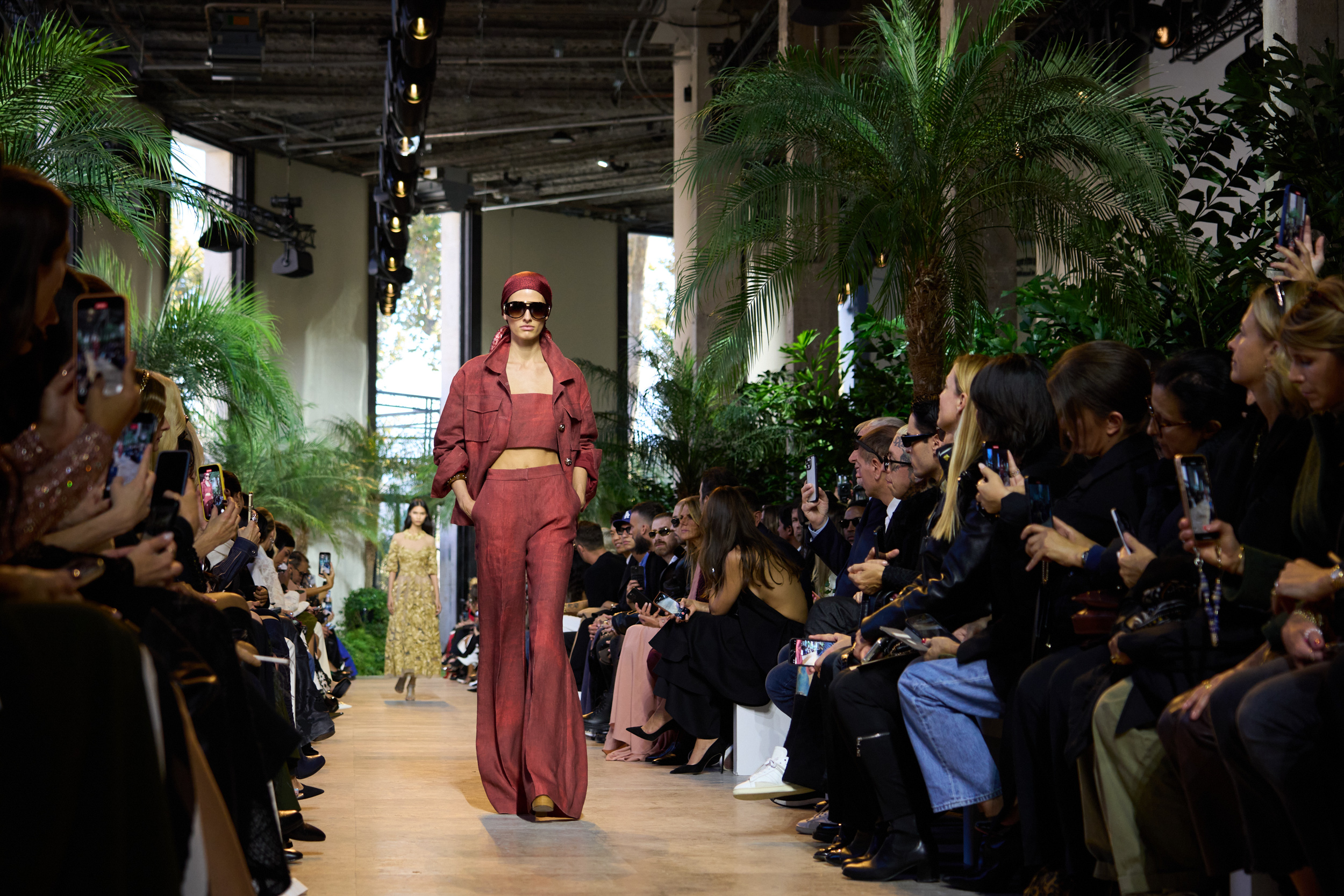 Elie Saab Spring 2025 Fashion Show Atmosphere