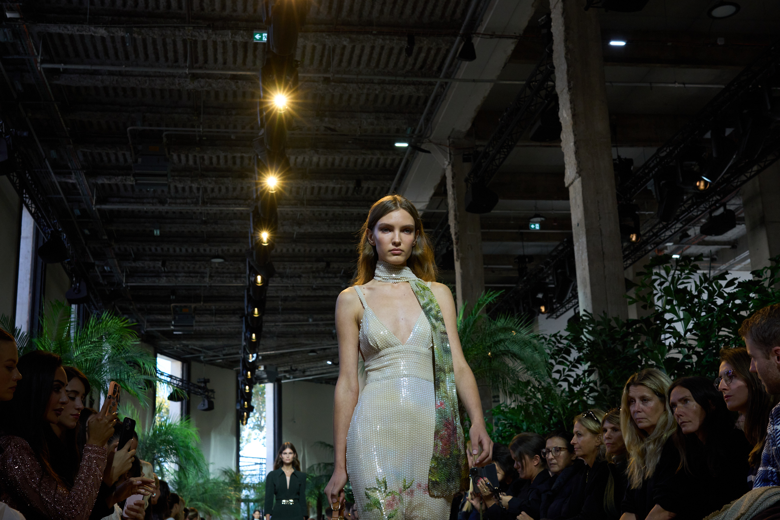 Elie Saab Spring 2025 Fashion Show Atmosphere