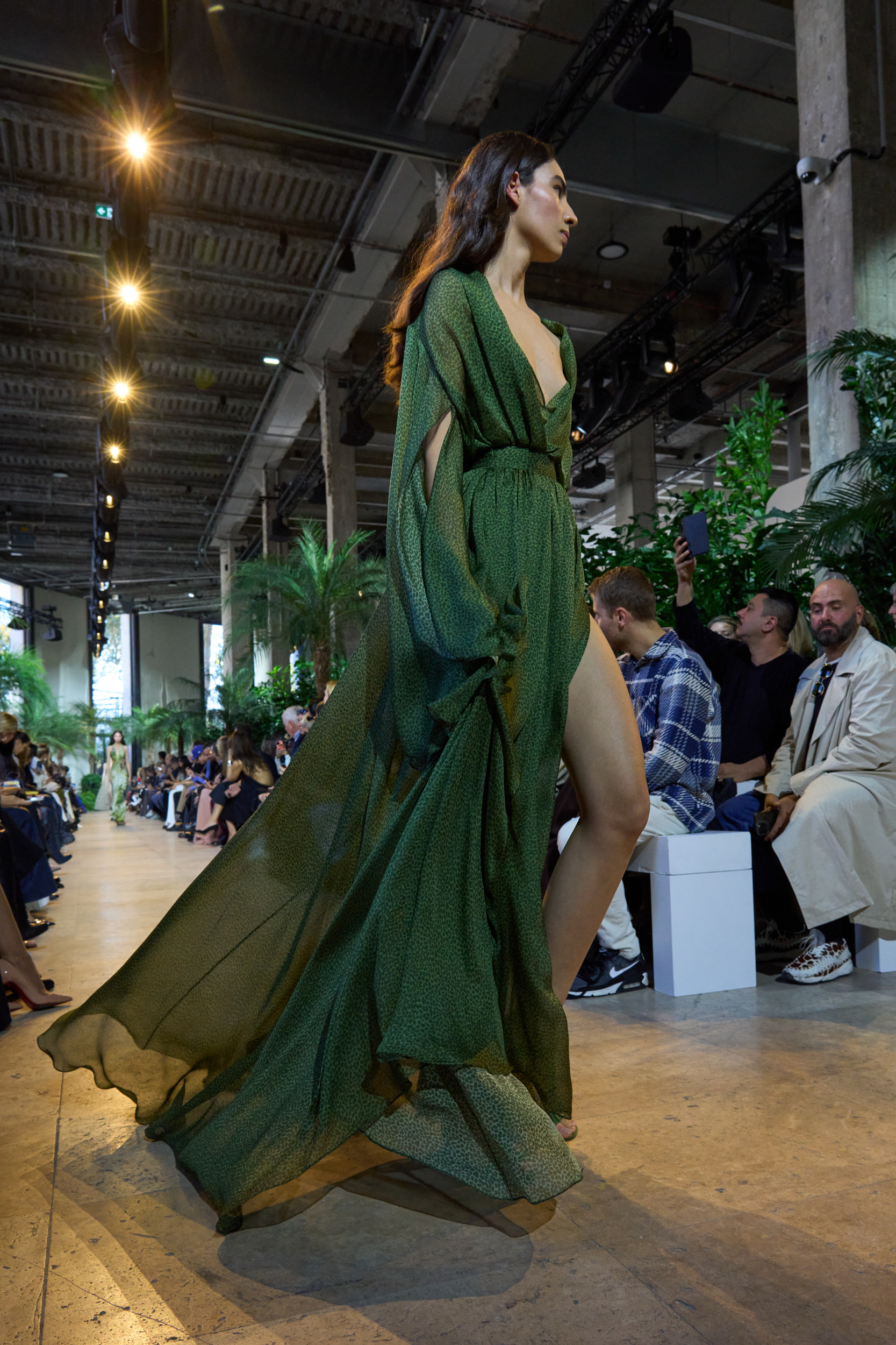 Elie Saab Spring 2025 Fashion Show Atmosphere