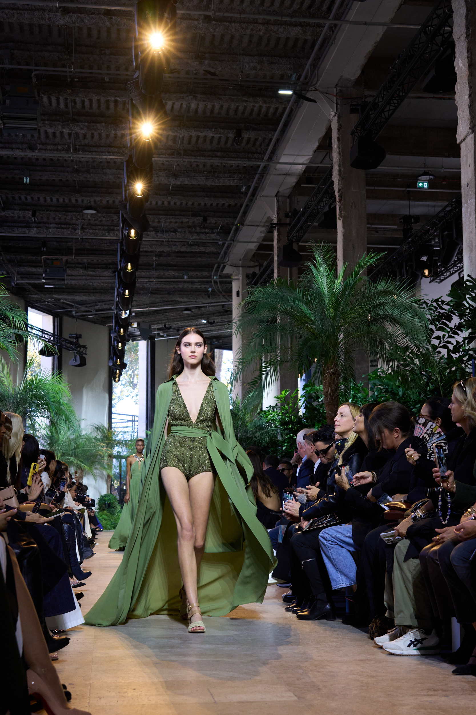 Elie Saab Spring 2025 Fashion Show Atmosphere