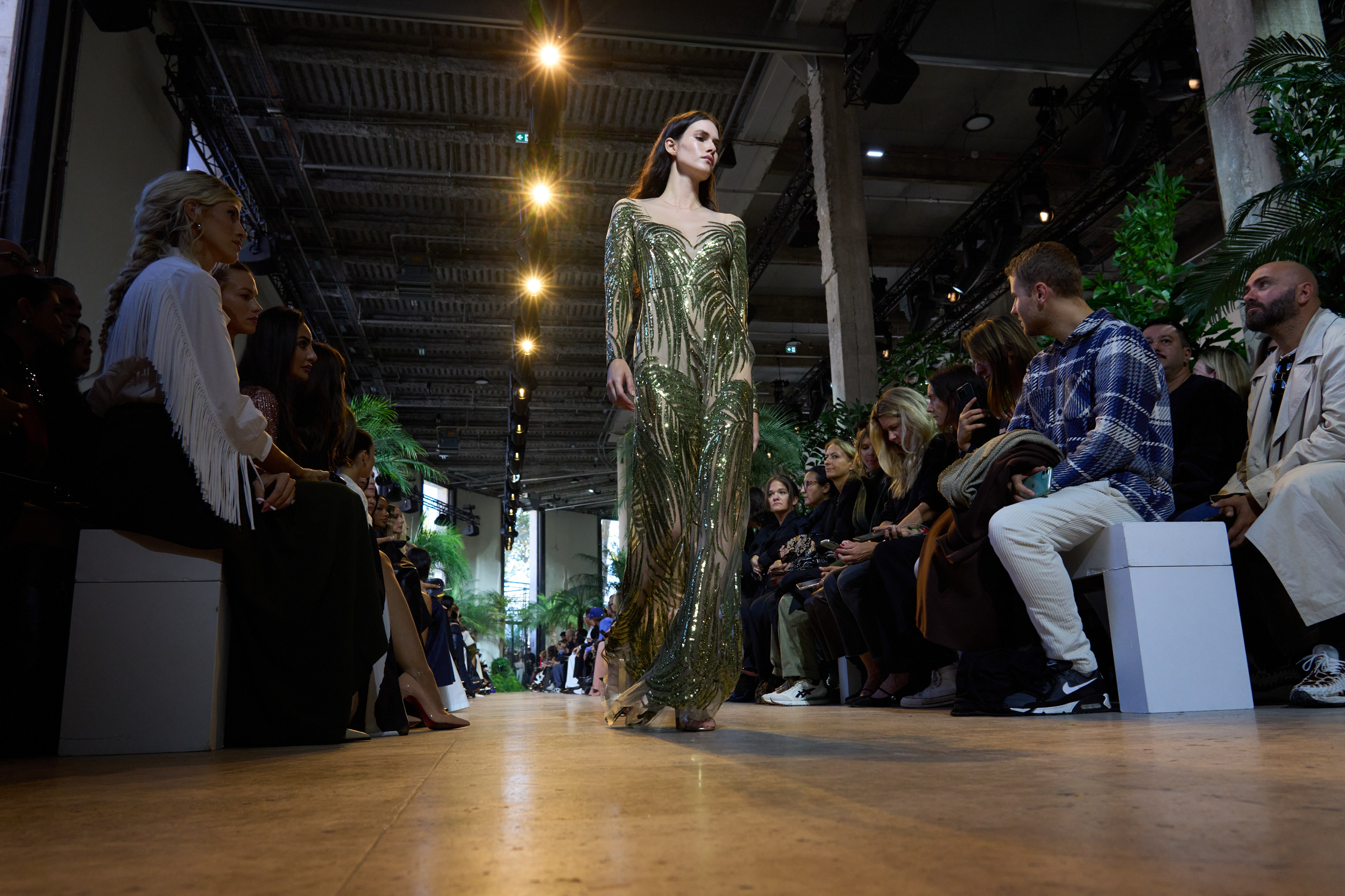 Elie Saab Spring 2025 Fashion Show Atmosphere