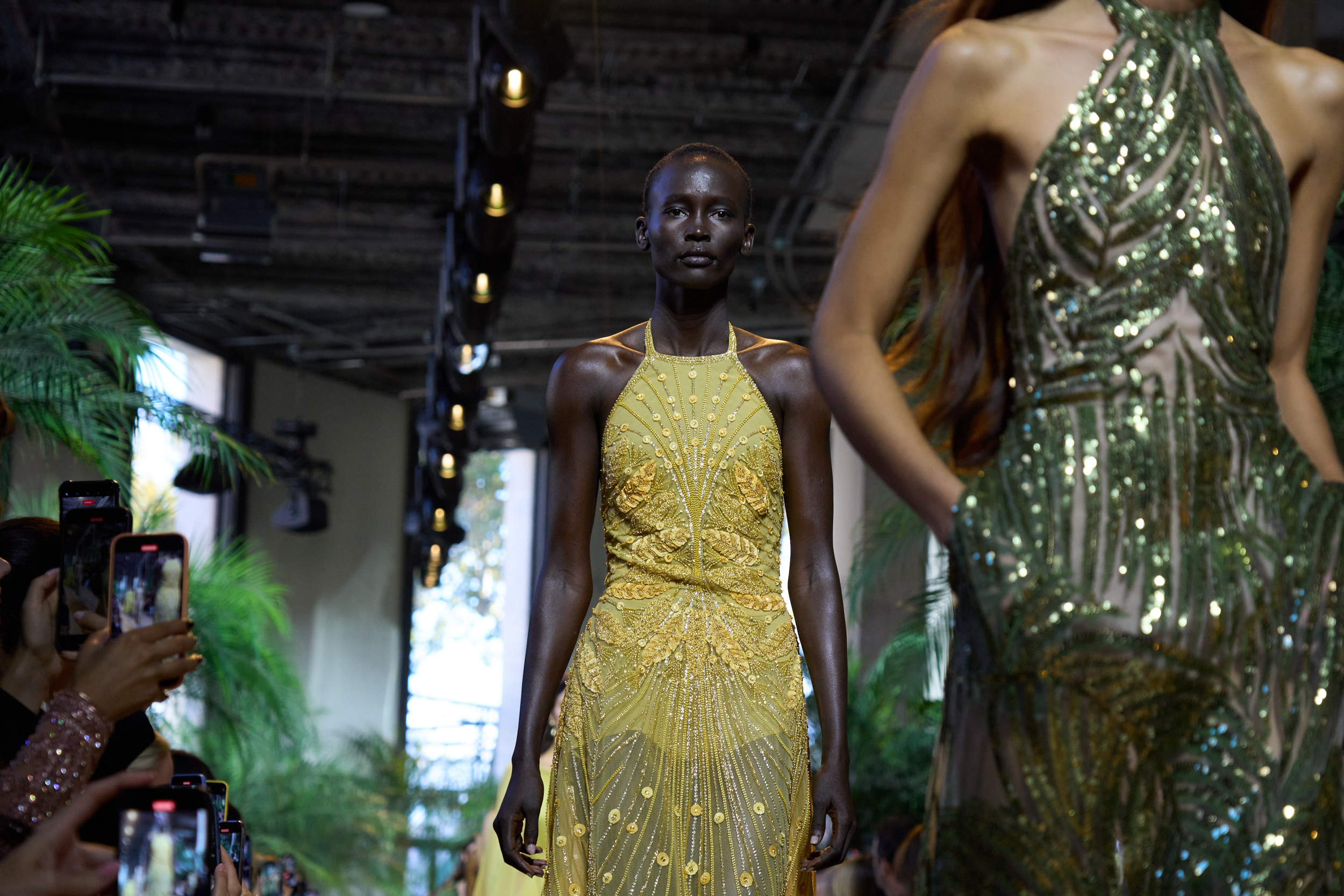 Elie Saab Spring 2025 Fashion Show Atmosphere