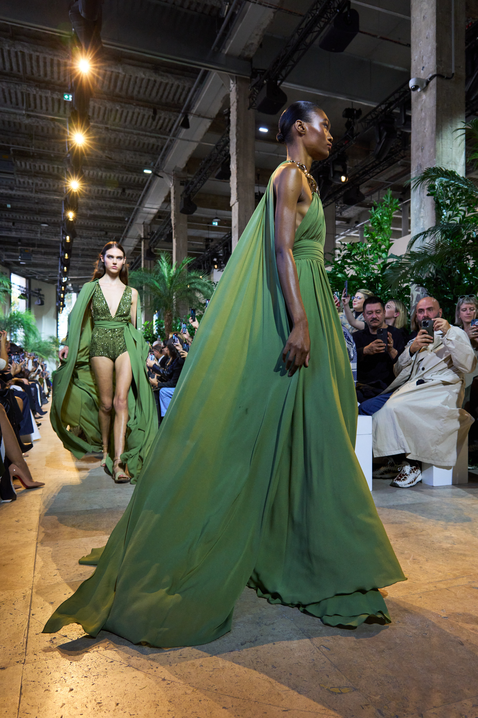 Elie Saab Spring 2025 Fashion Show Atmosphere