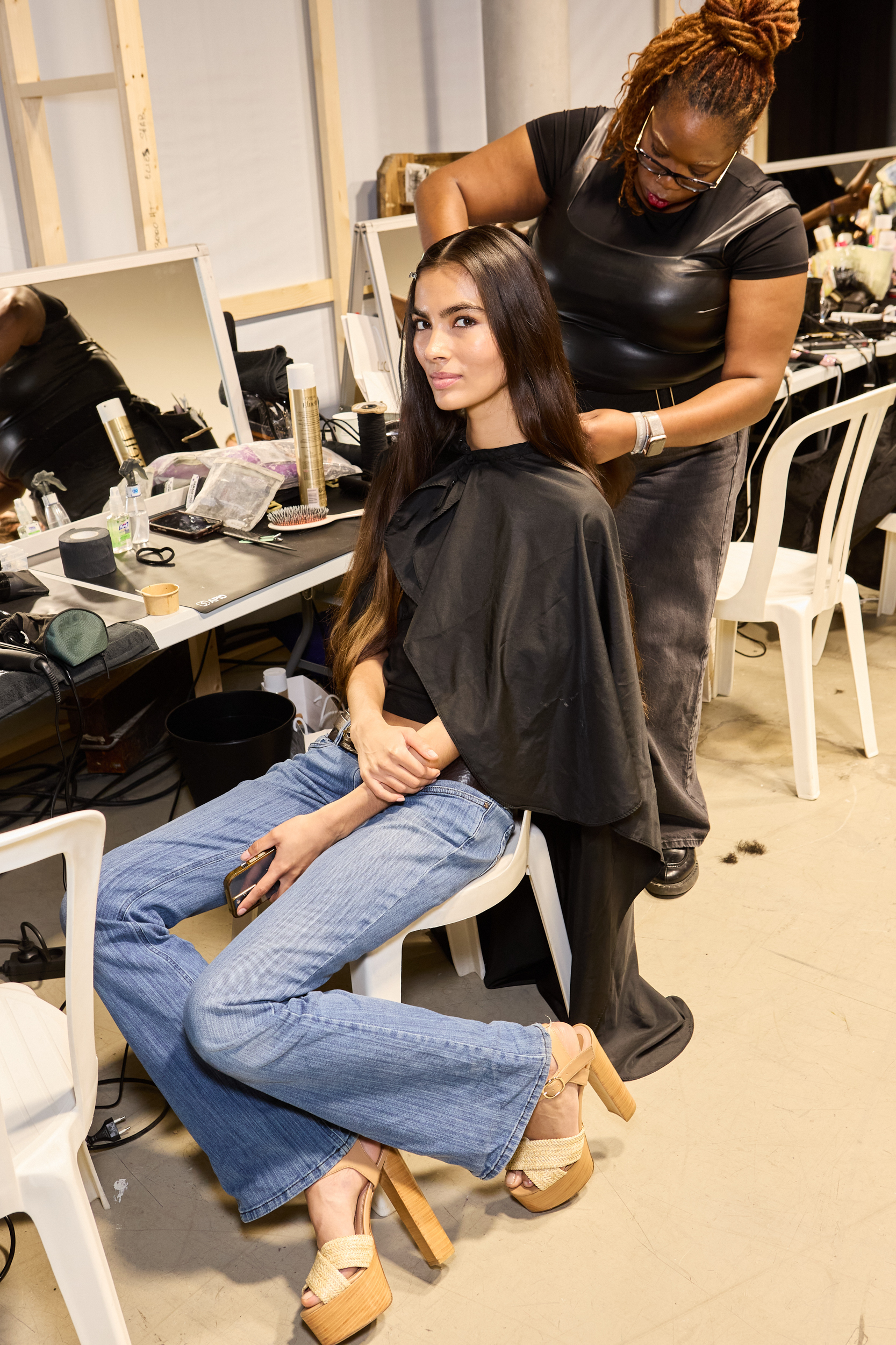 Elie Saab Spring 2025 Fashion Show Backstage