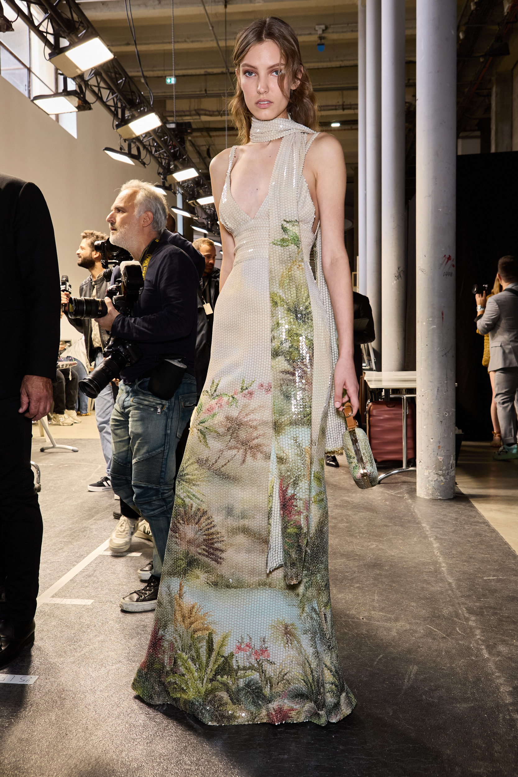 Elie Saab Spring 2025 Fashion Show Backstage