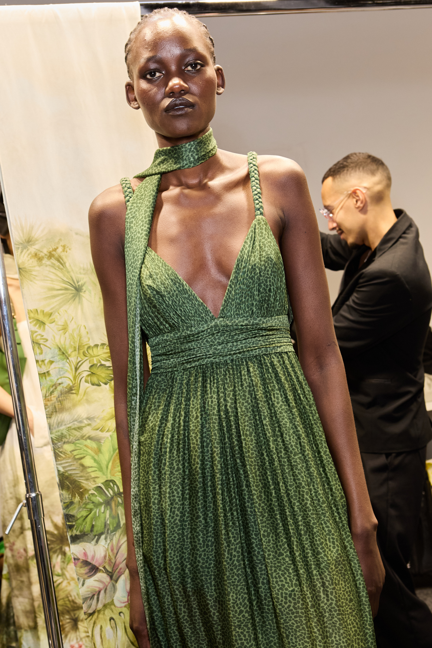 Elie Saab Spring 2025 Fashion Show Backstage