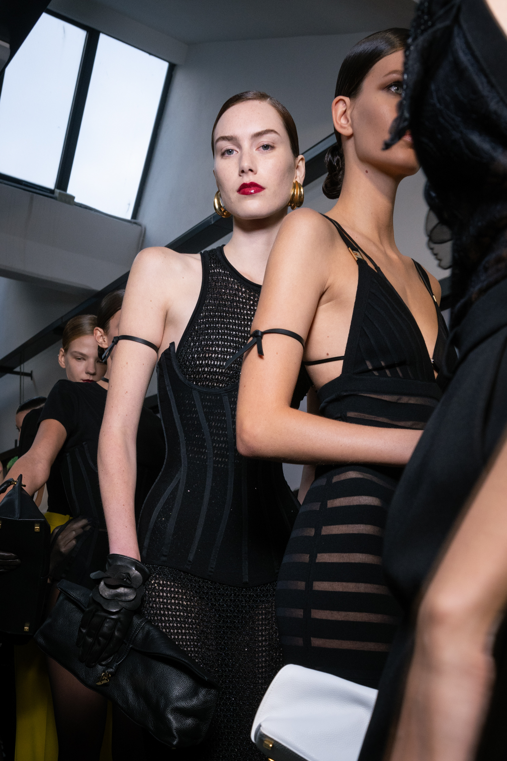 Elisabetta Franchi  104 Spring 2025 Fashion Show Backstage