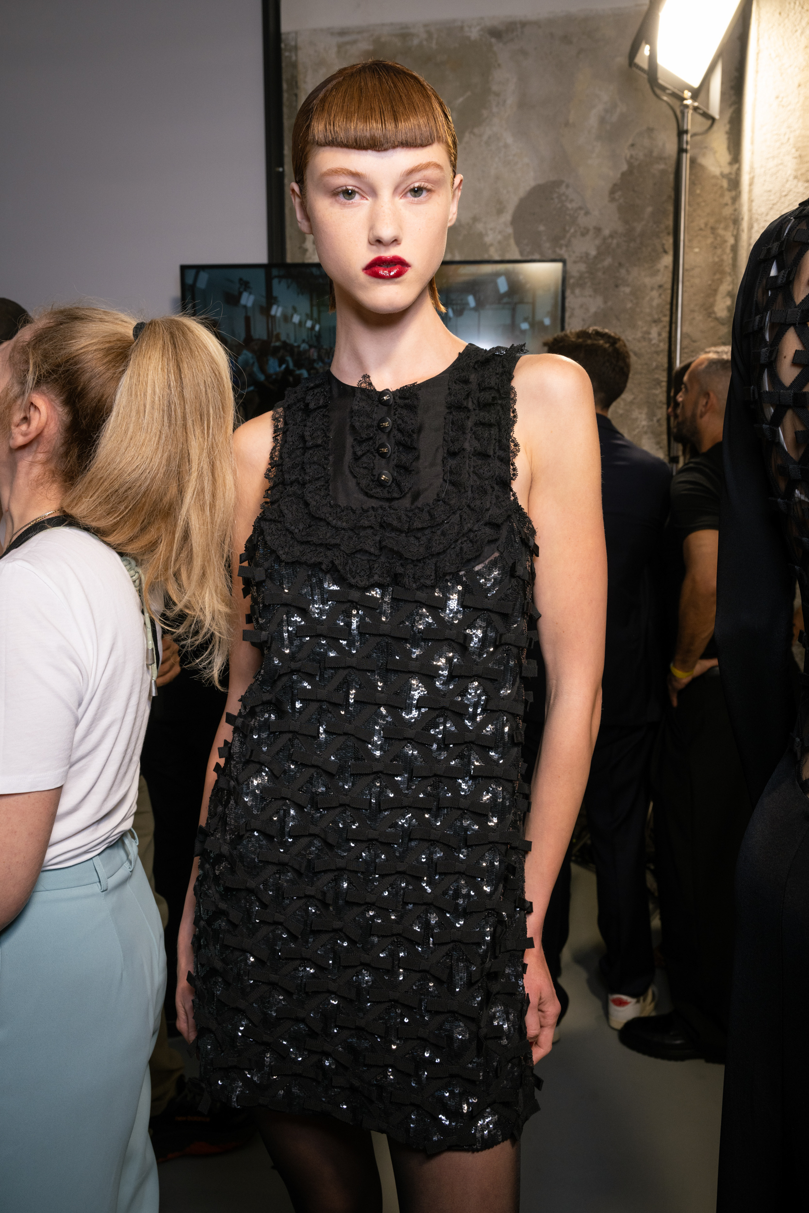 Elisabetta Franchi  104 Spring 2025 Fashion Show Backstage