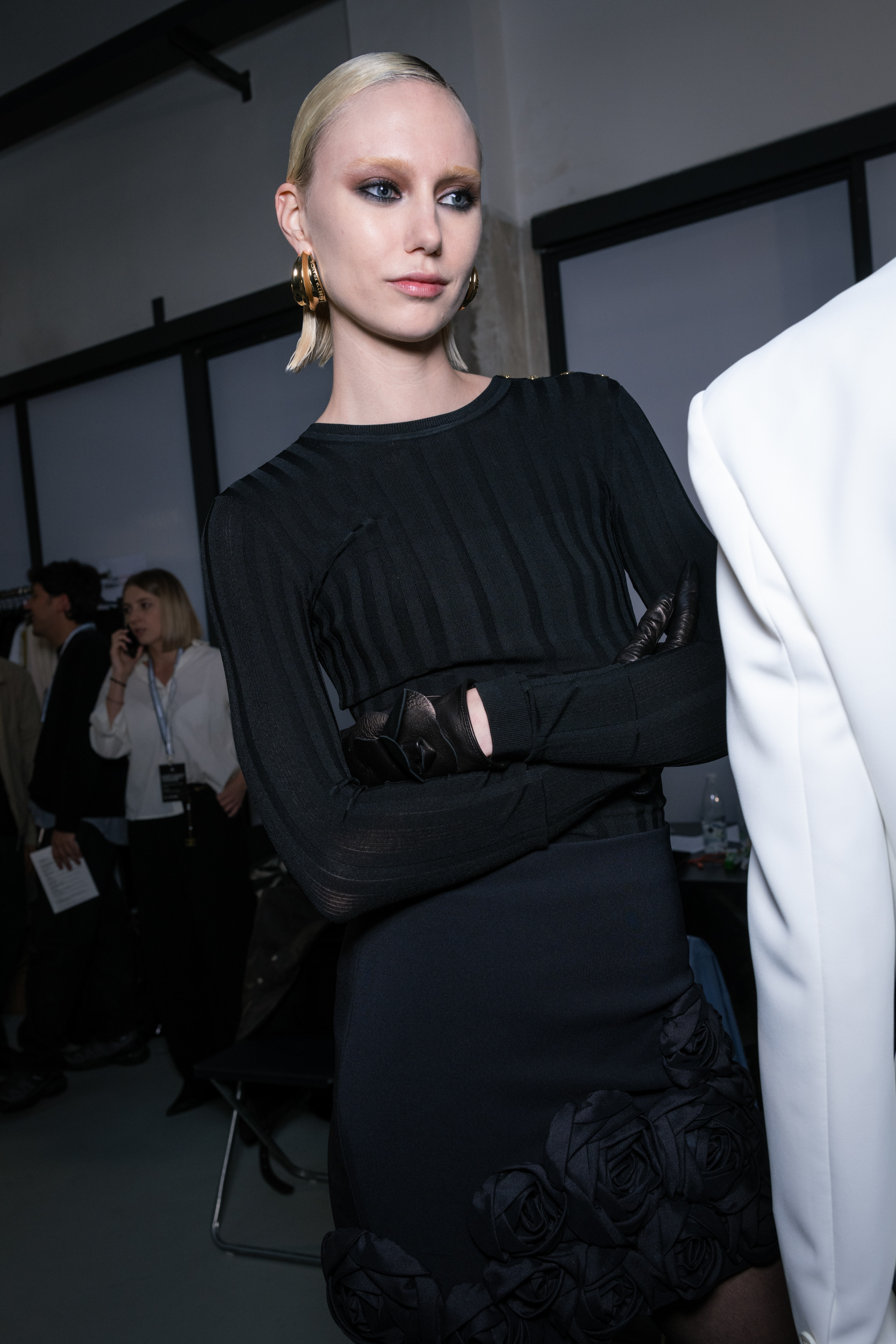 Elisabetta Franchi  104 Spring 2025 Fashion Show Backstage