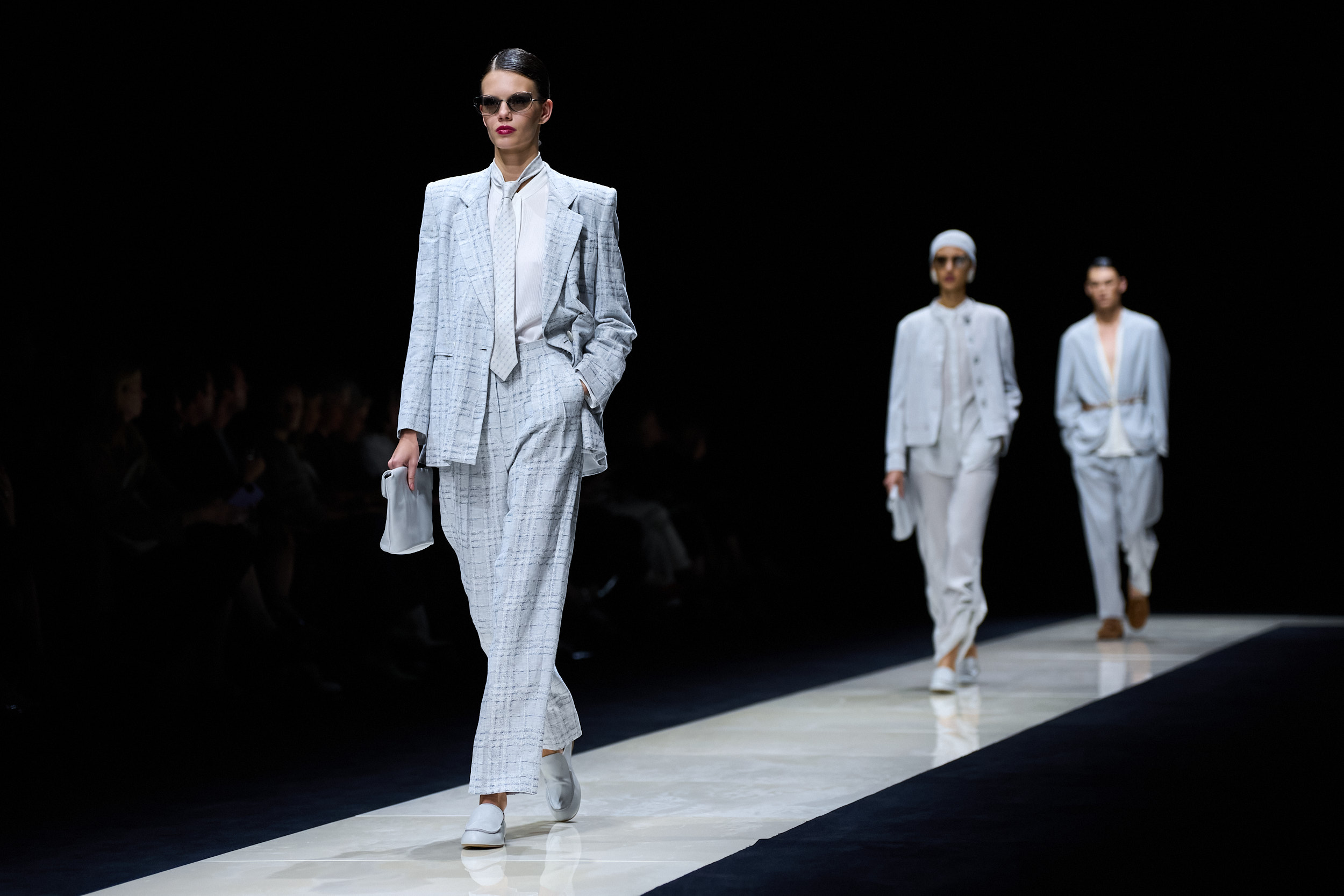 Emporio Armani Spring 2025 Fashion Show Atmosphere