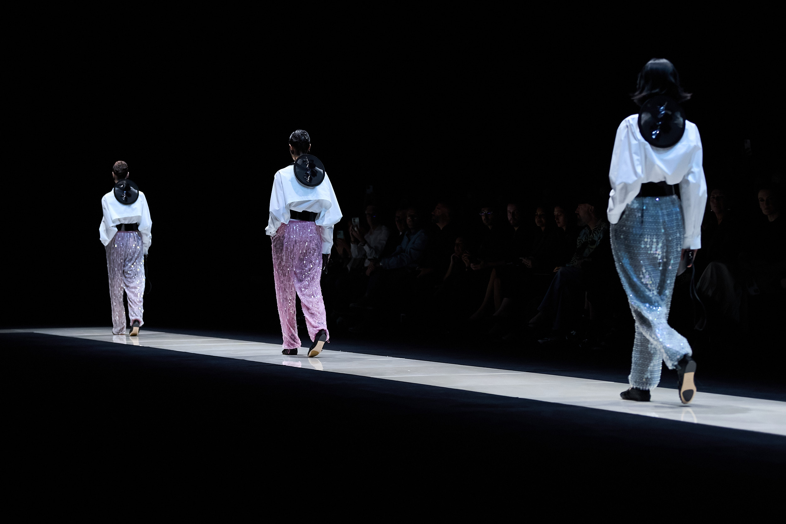 Emporio Armani Spring 2025 Fashion Show Atmosphere