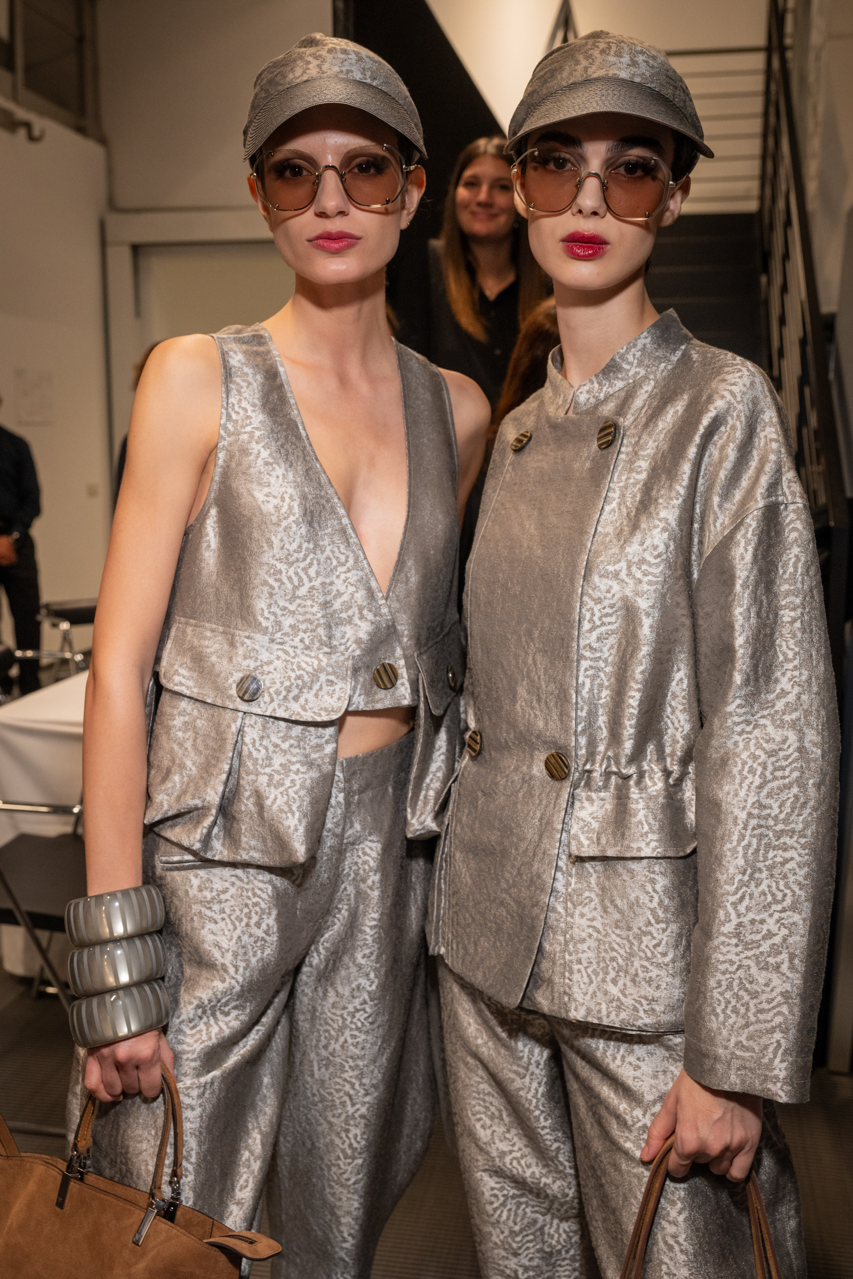 Emporio Armani Spring 2025 Fashion Show Backstage