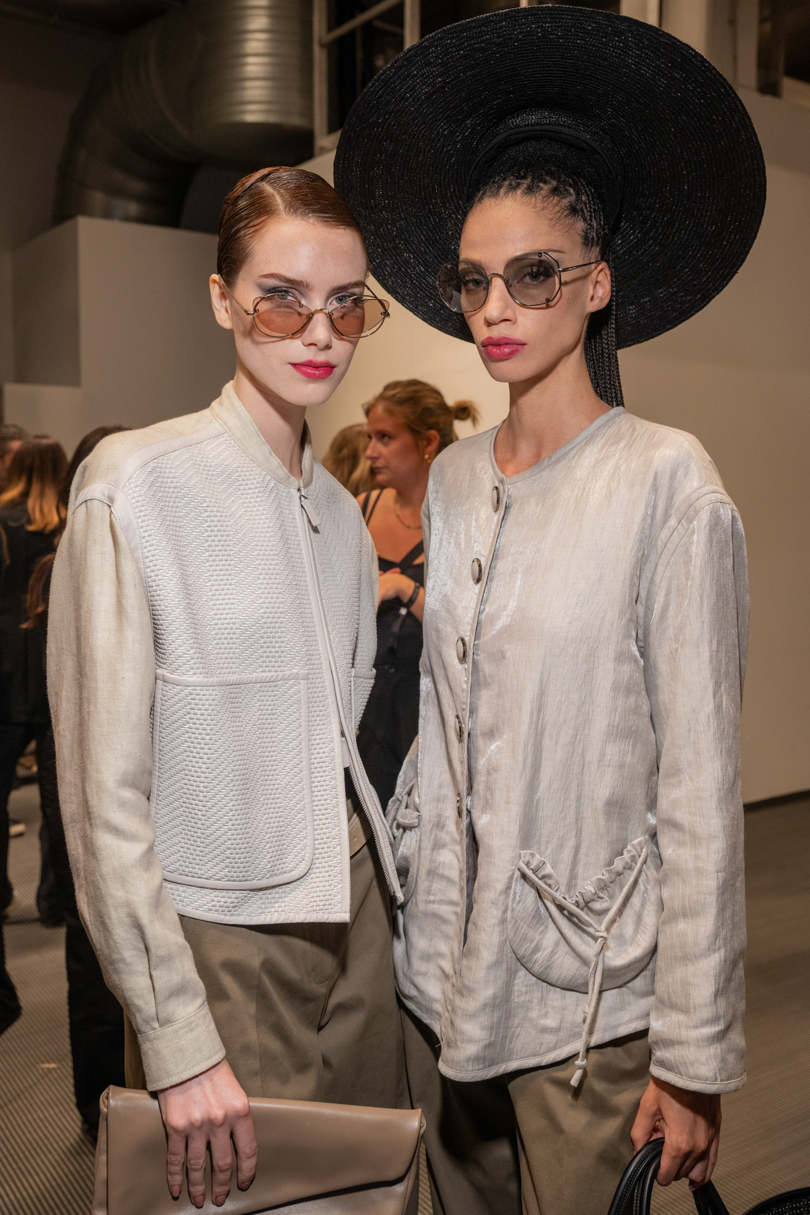 Emporio Armani Spring 2025 Fashion Show Backstage