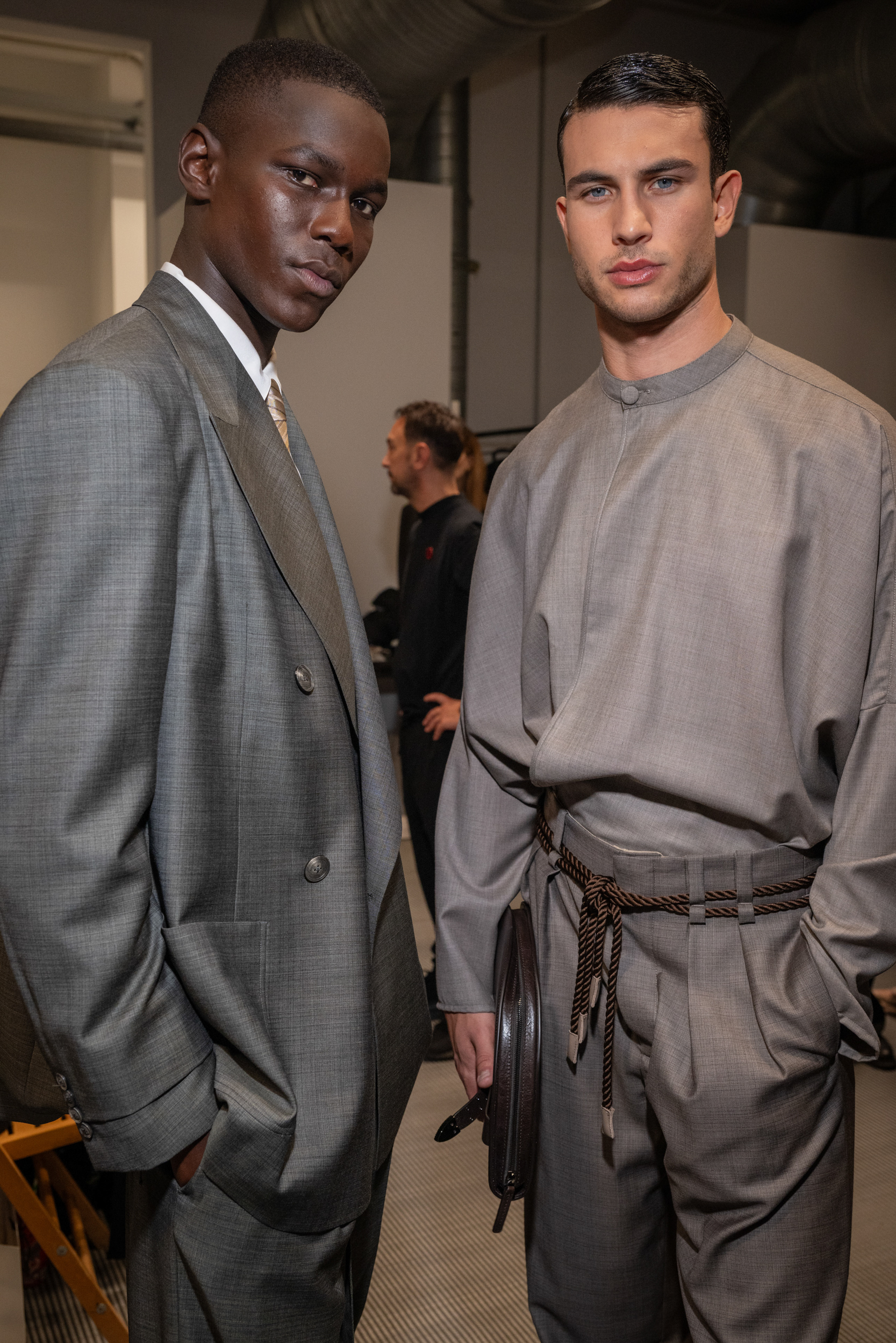 Emporio Armani Spring 2025 Fashion Show Backstage