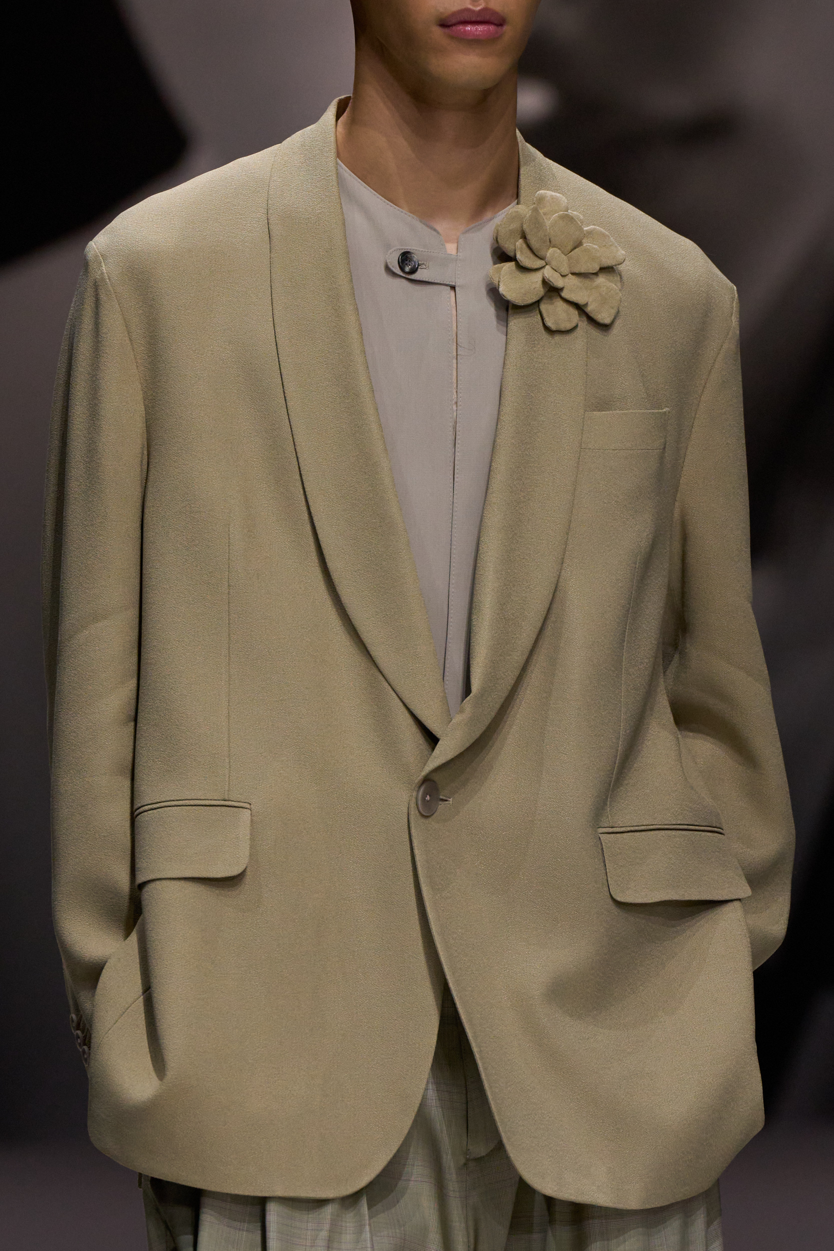 Emporio Armani Spring 2025 Fashion Show Details