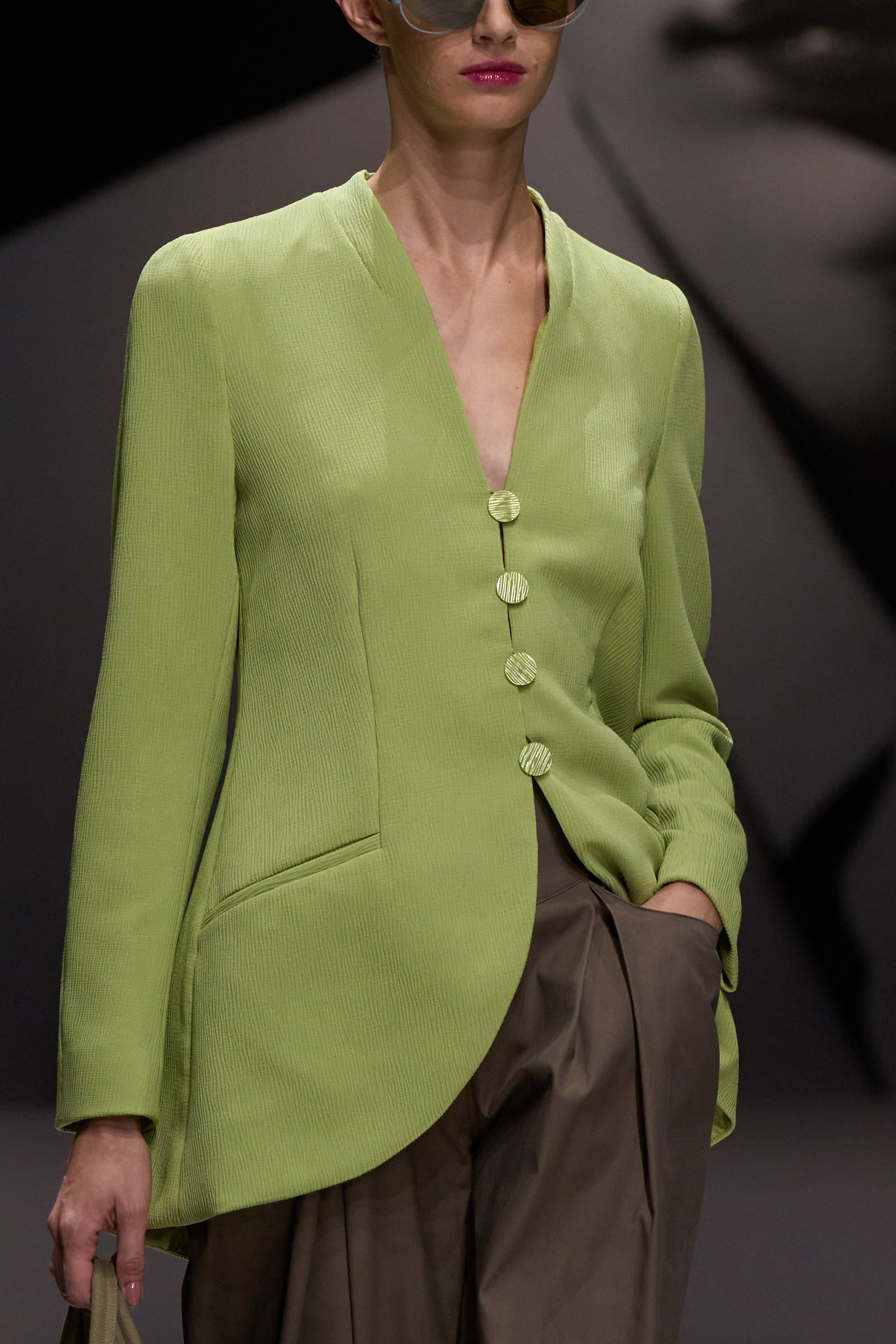 Emporio Armani Spring 2025 Fashion Show Details