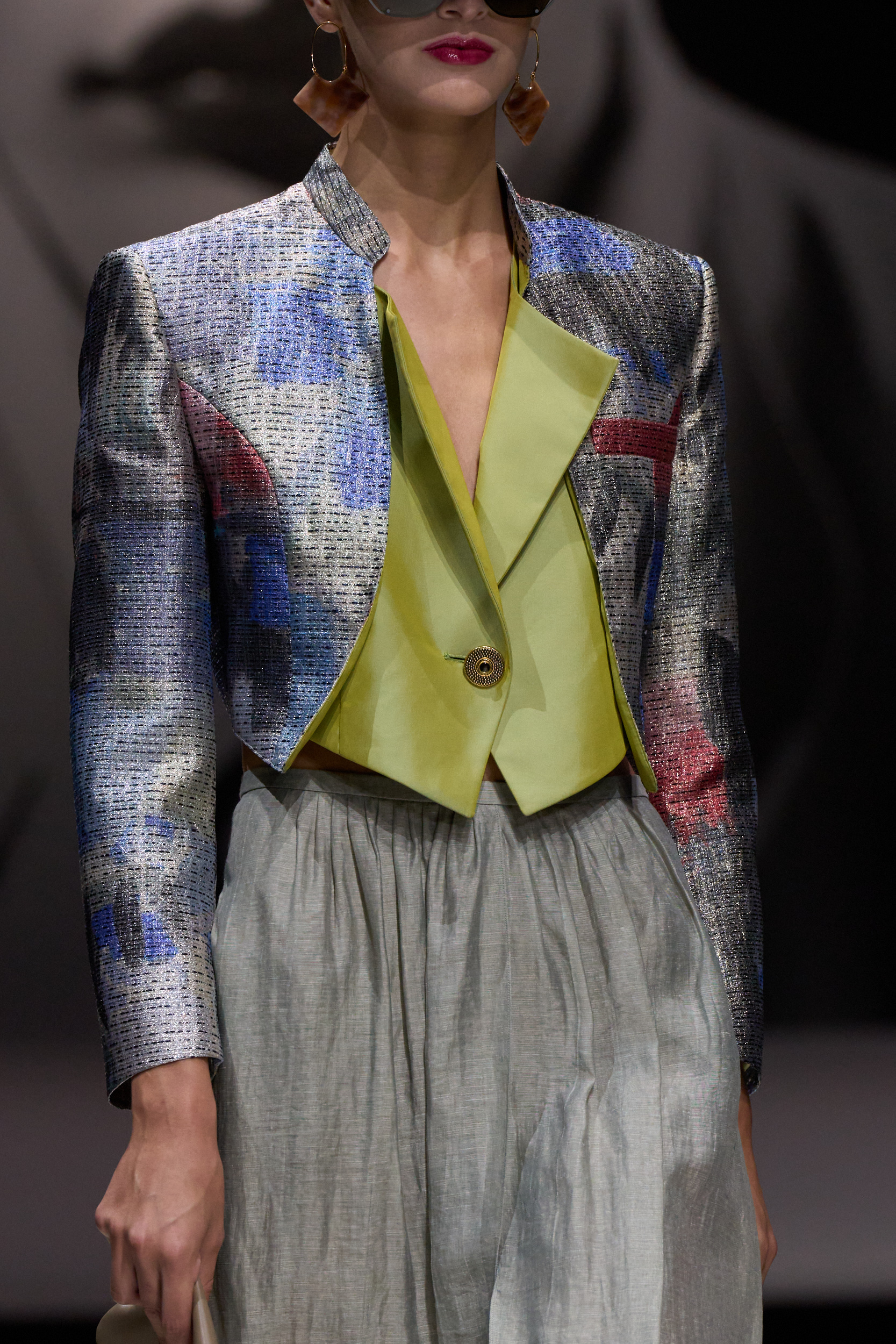 Emporio Armani Spring 2025 Fashion Show Details