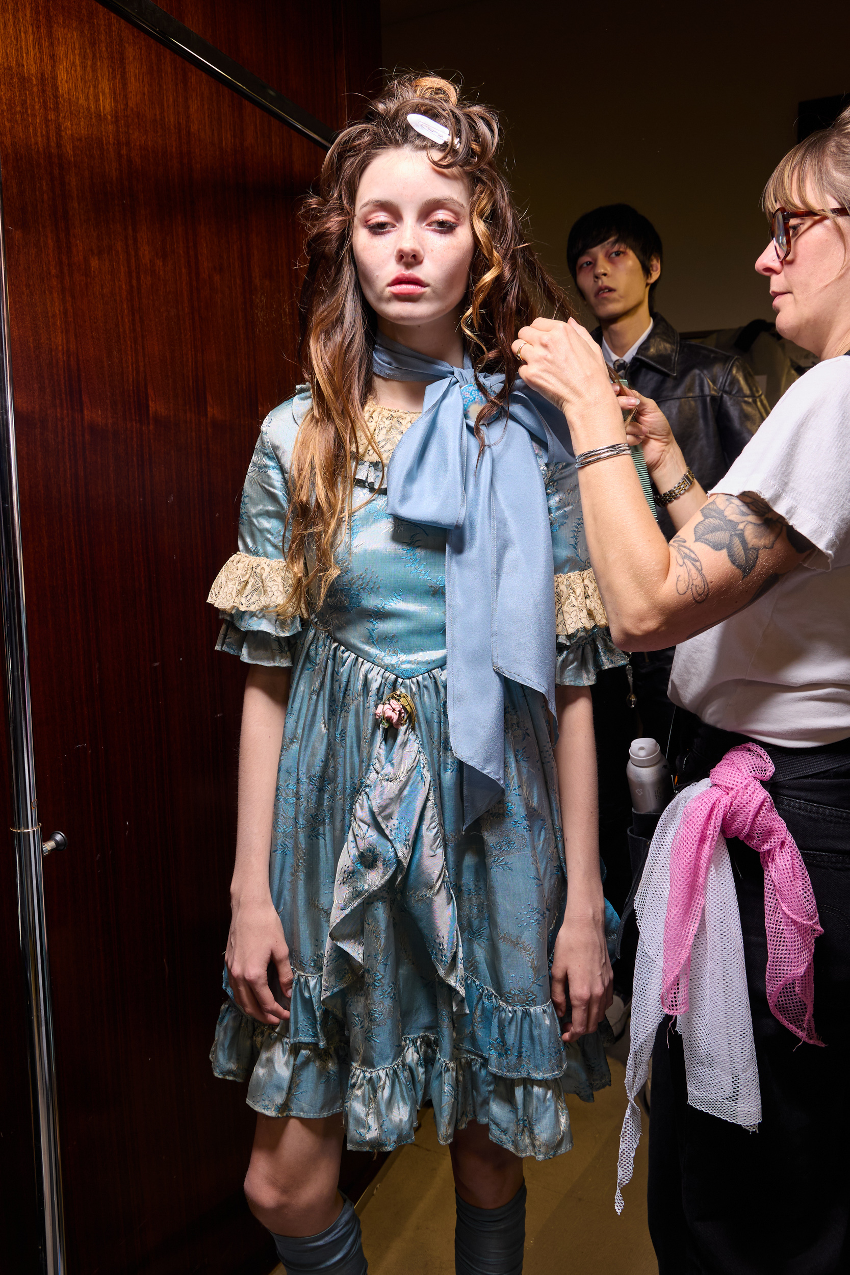 Enfants Riches Deprimes Spring 2025 Fashion Show Backstage