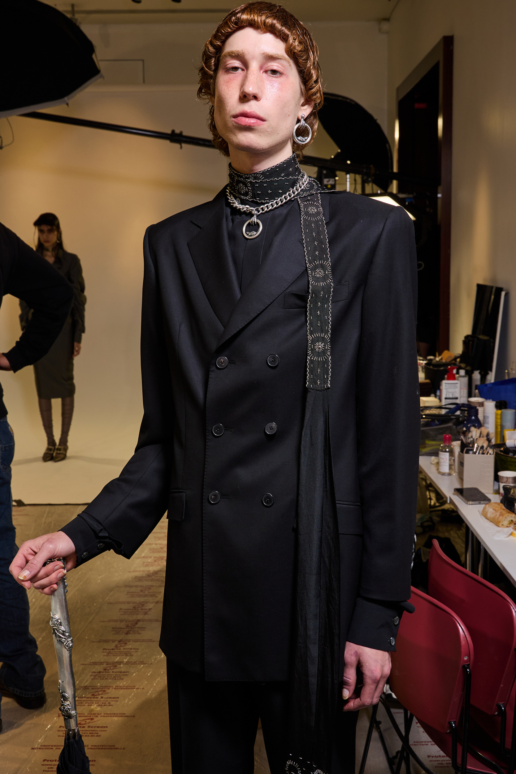 Enfants Riches Deprimes Spring 2025 Fashion Show Backstage