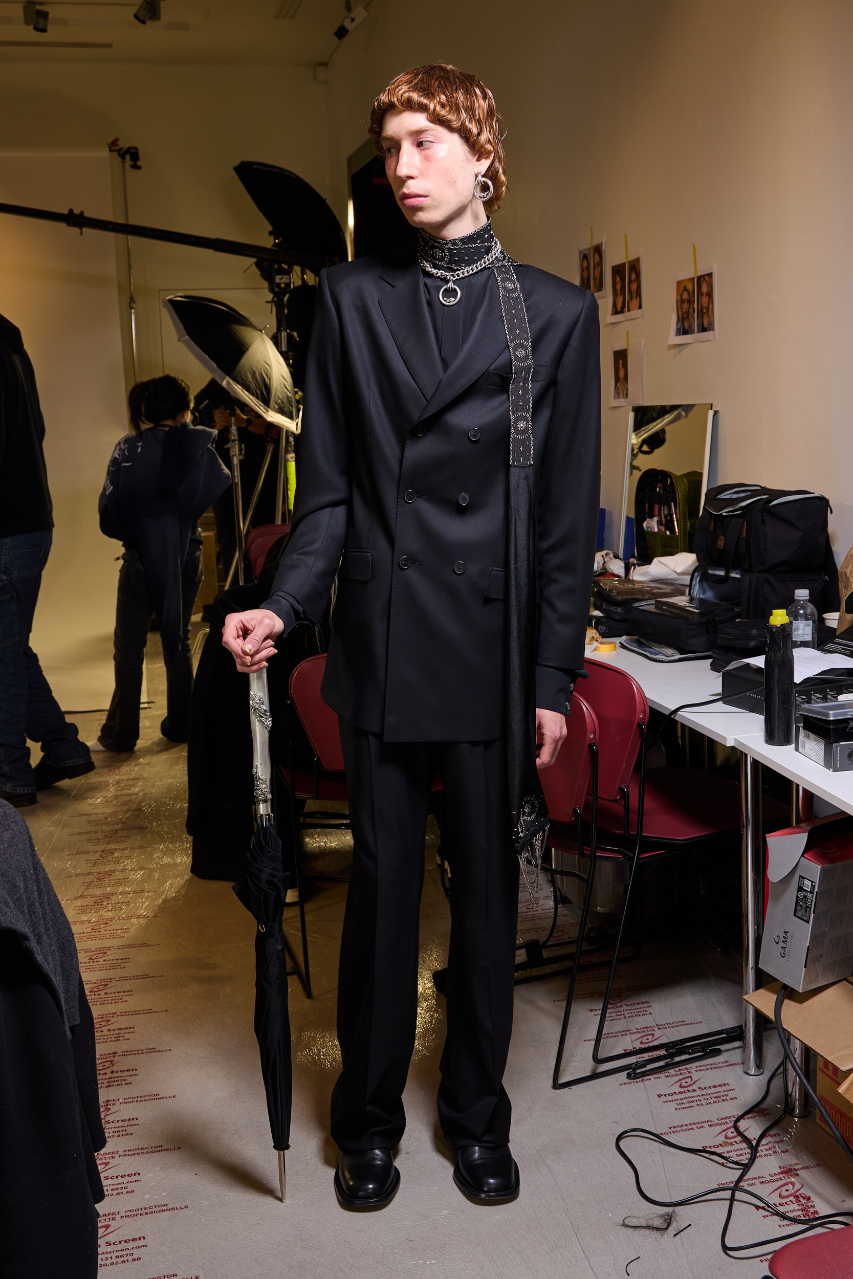 Enfants Riches Deprimes Spring 2025 Fashion Show Backstage