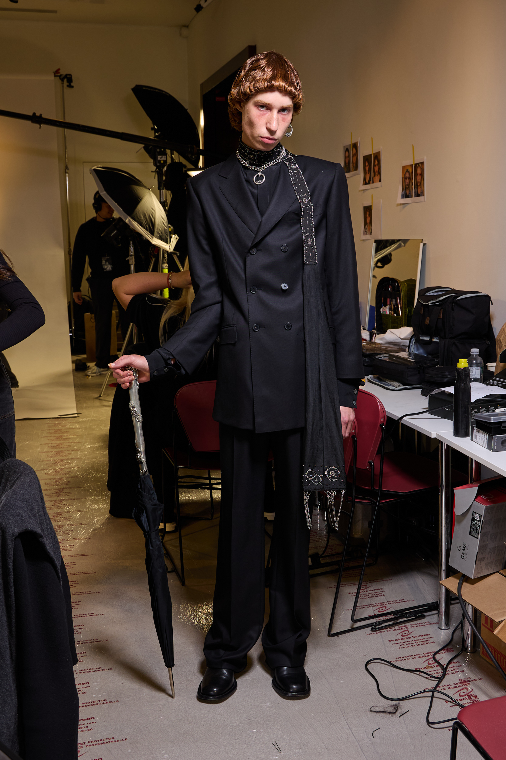 Enfants Riches Deprimes Spring 2025 Fashion Show Backstage