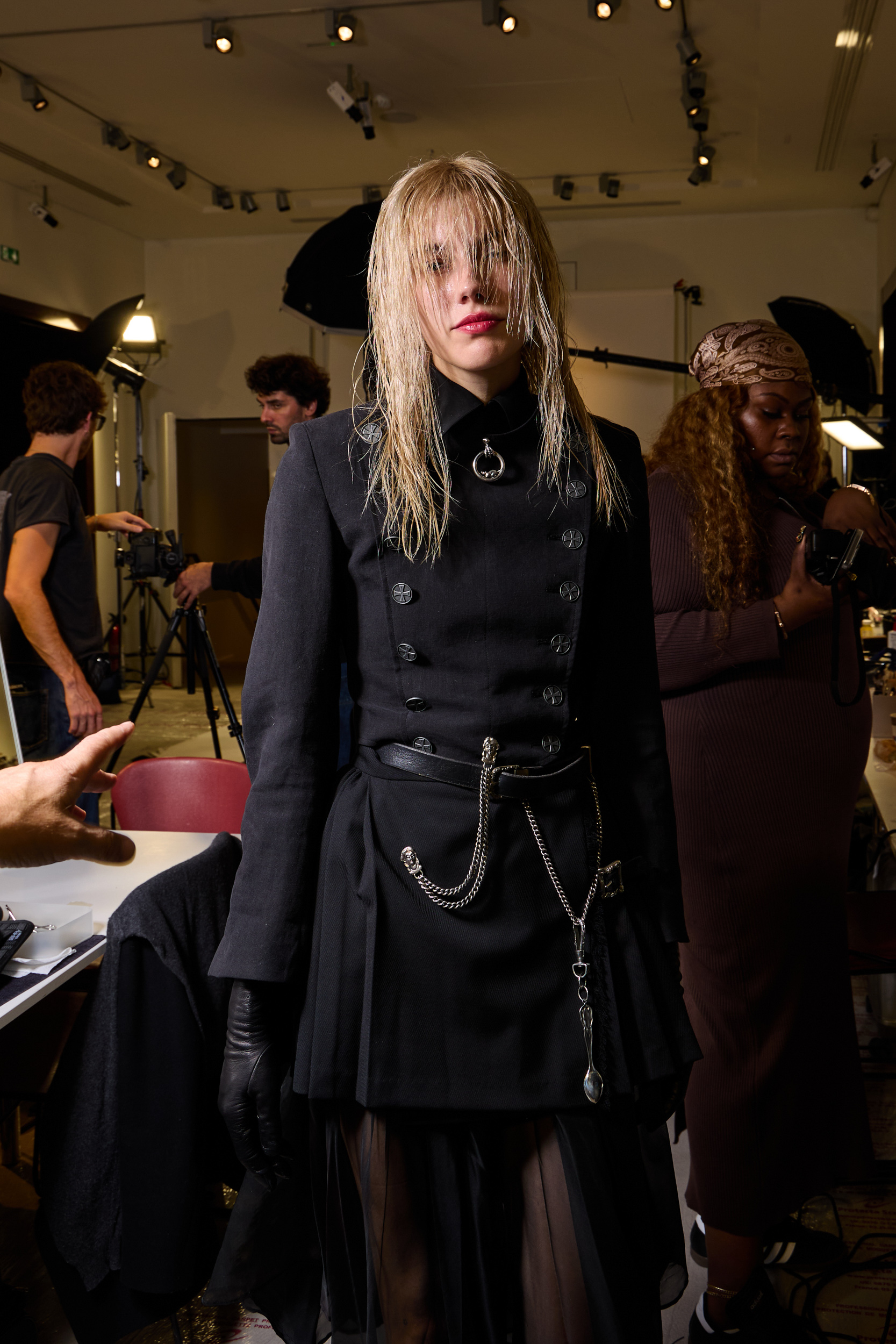 Enfants Riches Deprimes Spring 2025 Fashion Show Backstage