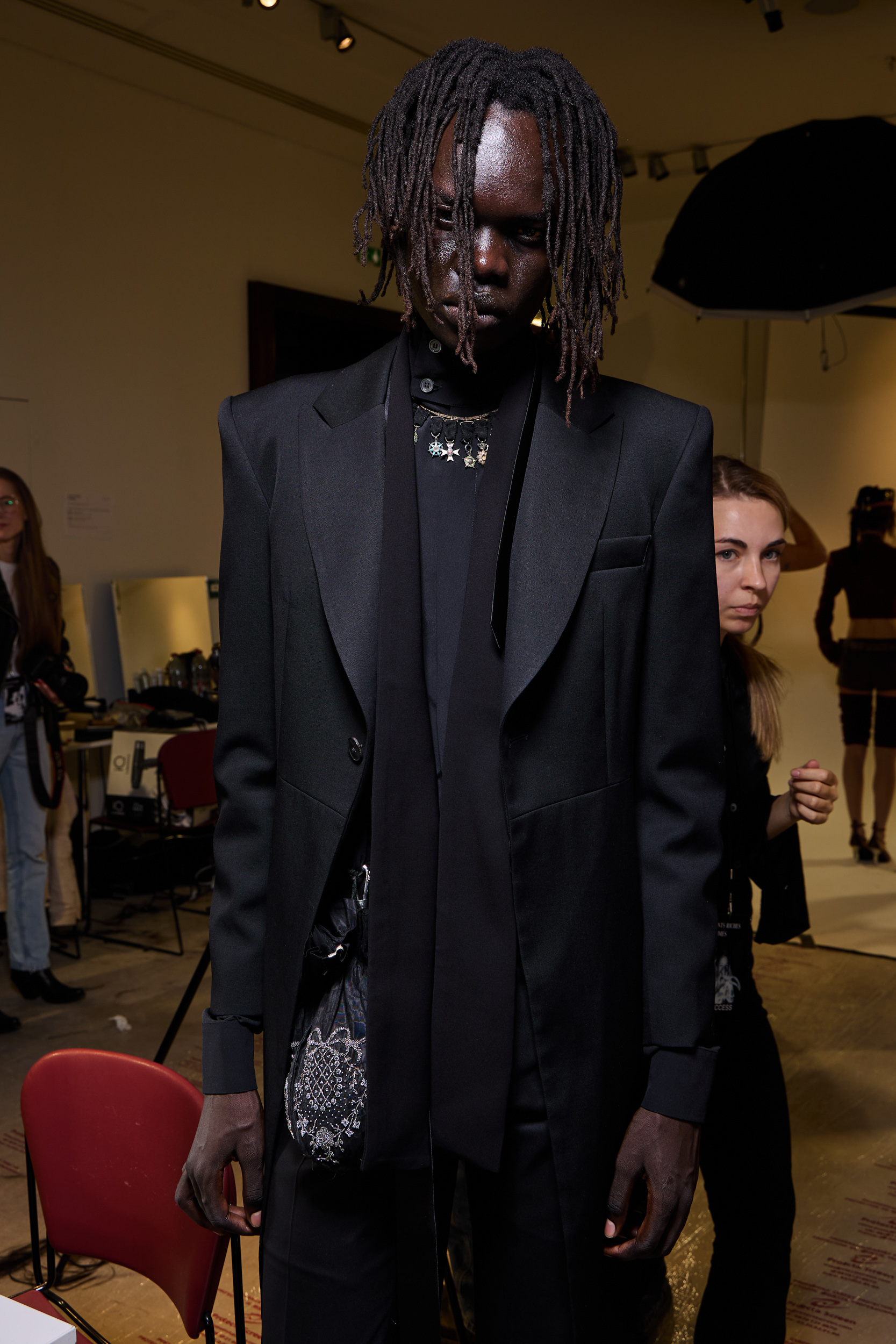 Enfants Riches Deprimes Spring 2025 Fashion Show Backstage