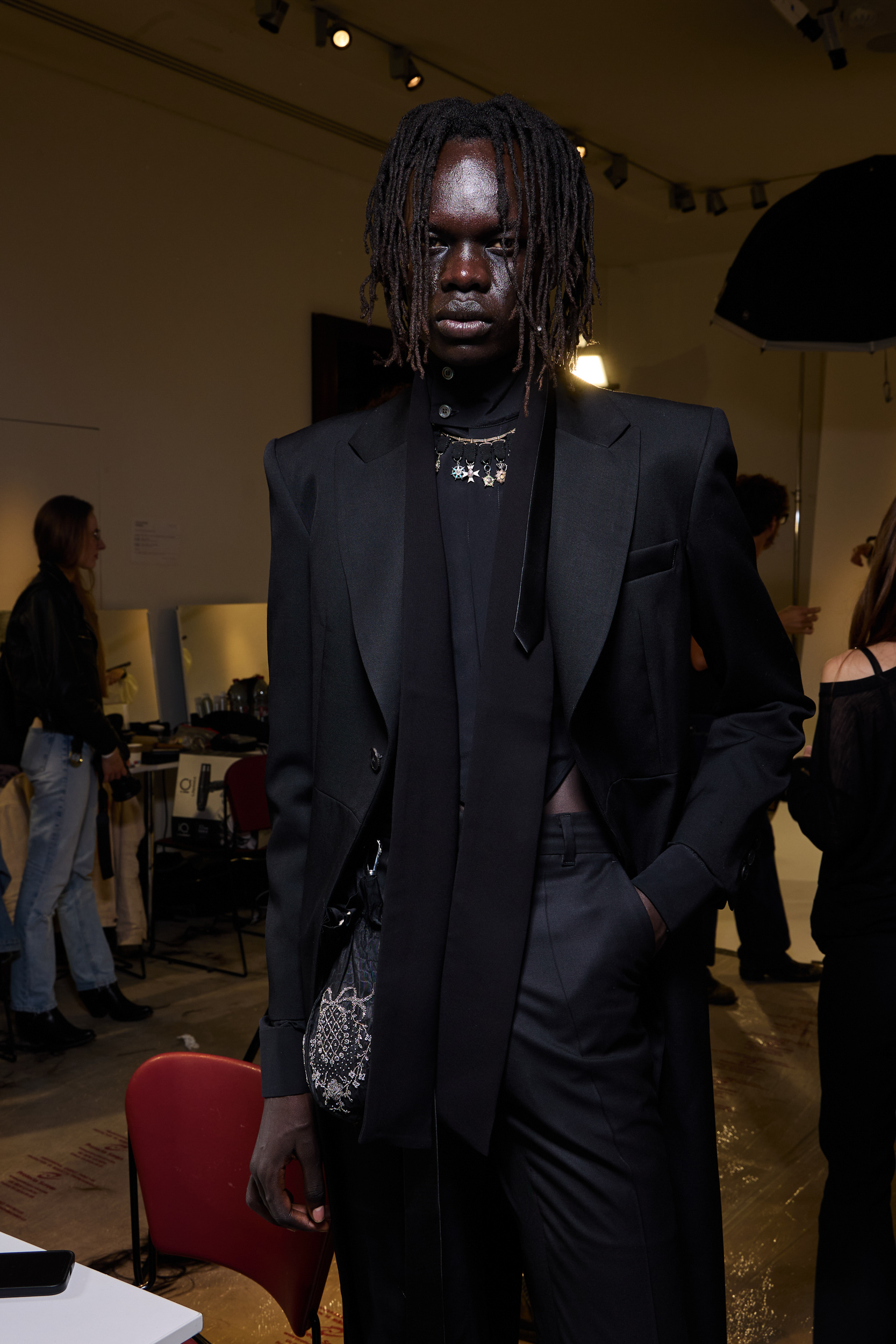 Enfants Riches Deprimes Spring 2025 Fashion Show Backstage