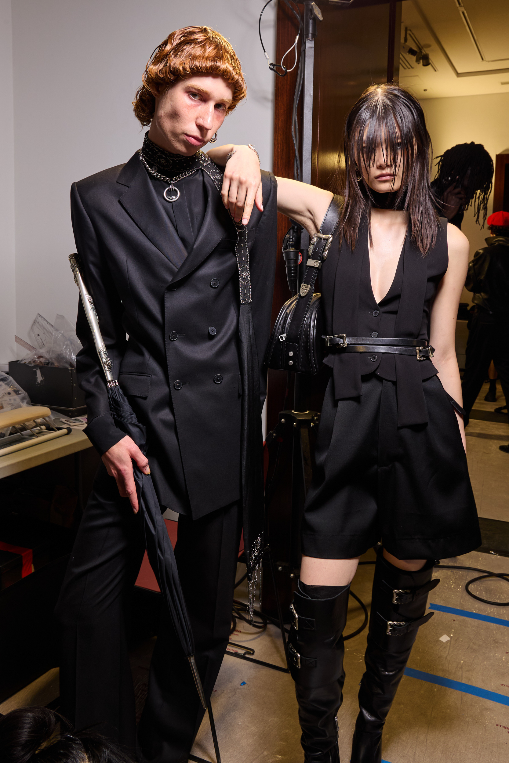 Enfants Riches Deprimes Spring 2025 Fashion Show Backstage