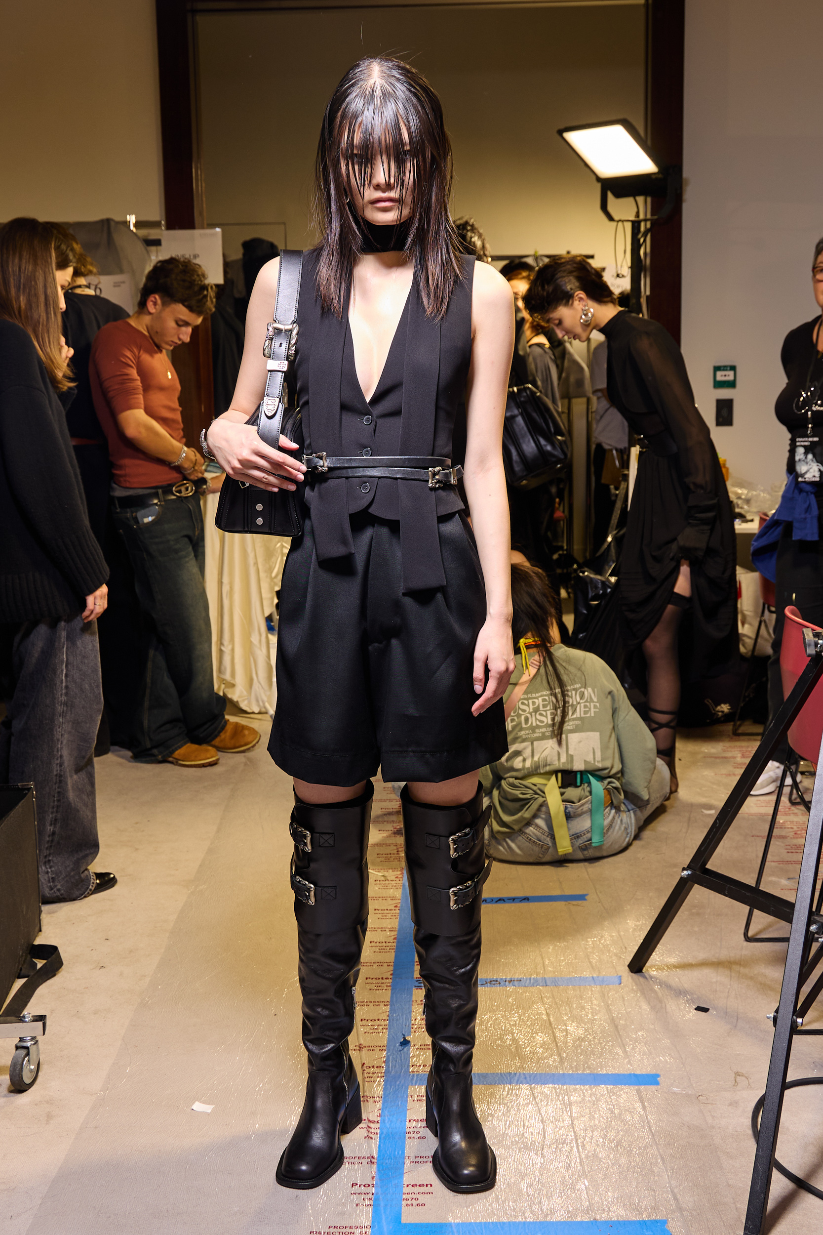 Enfants Riches Deprimes Spring 2025 Fashion Show Backstage