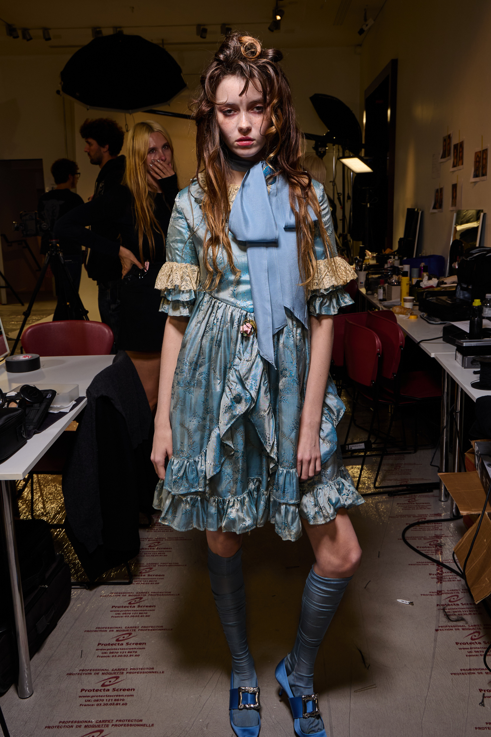 Enfants Riches Deprimes Spring 2025 Fashion Show Backstage