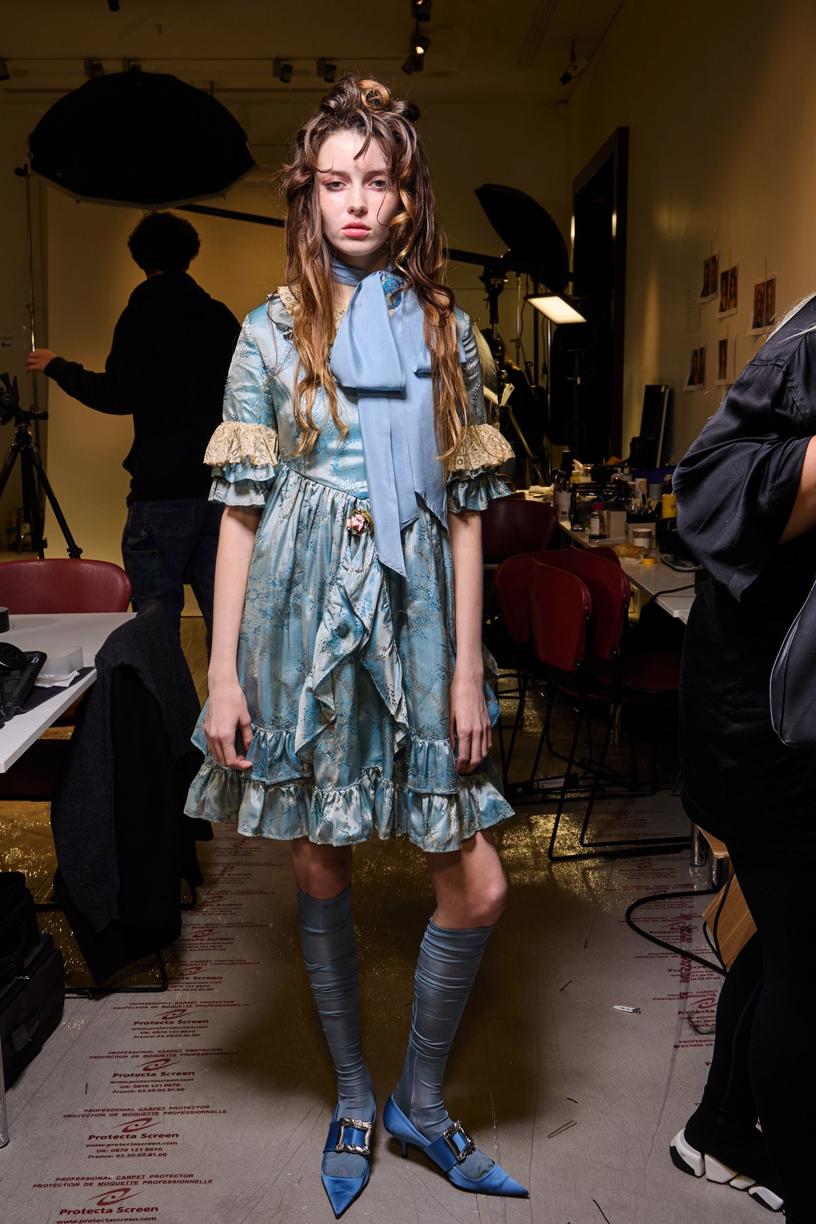 Enfants Riches Deprimes Spring 2025 Fashion Show Backstage