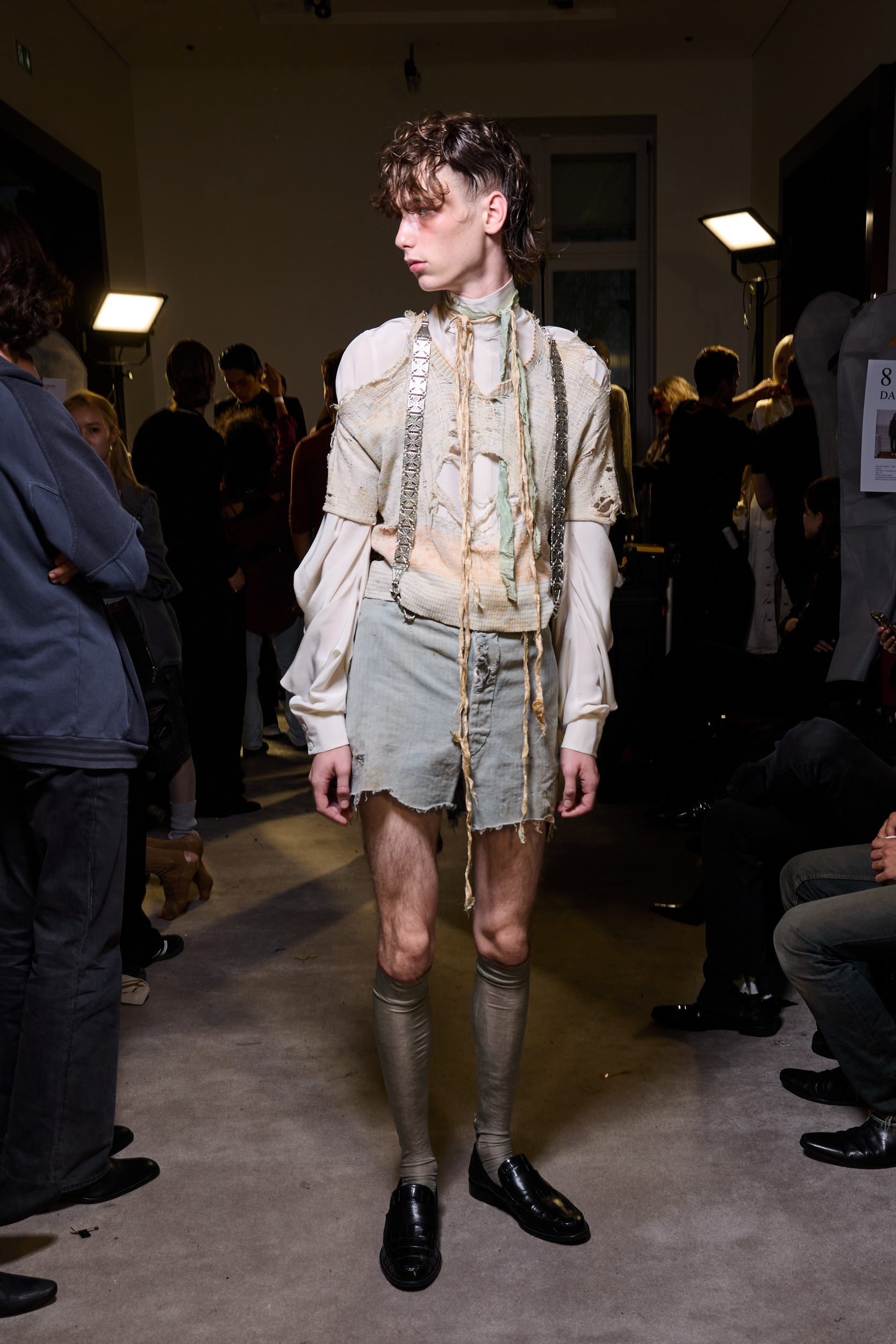 Enfants Riches Deprimes Spring 2025 Fashion Show Backstage