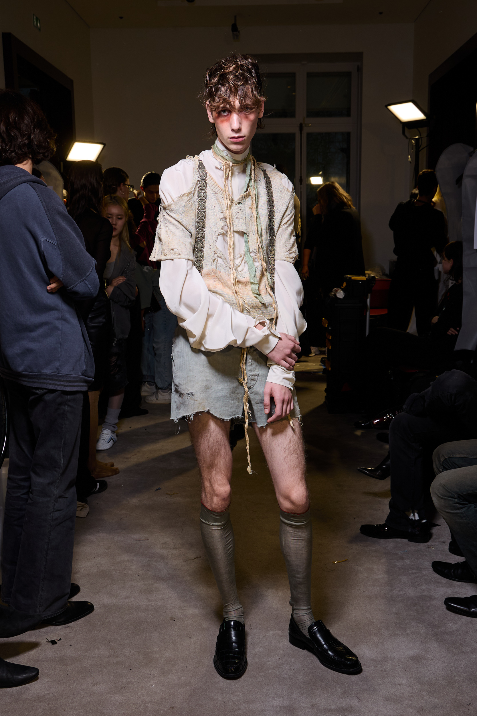 Enfants Riches Deprimes Spring 2025 Fashion Show Backstage