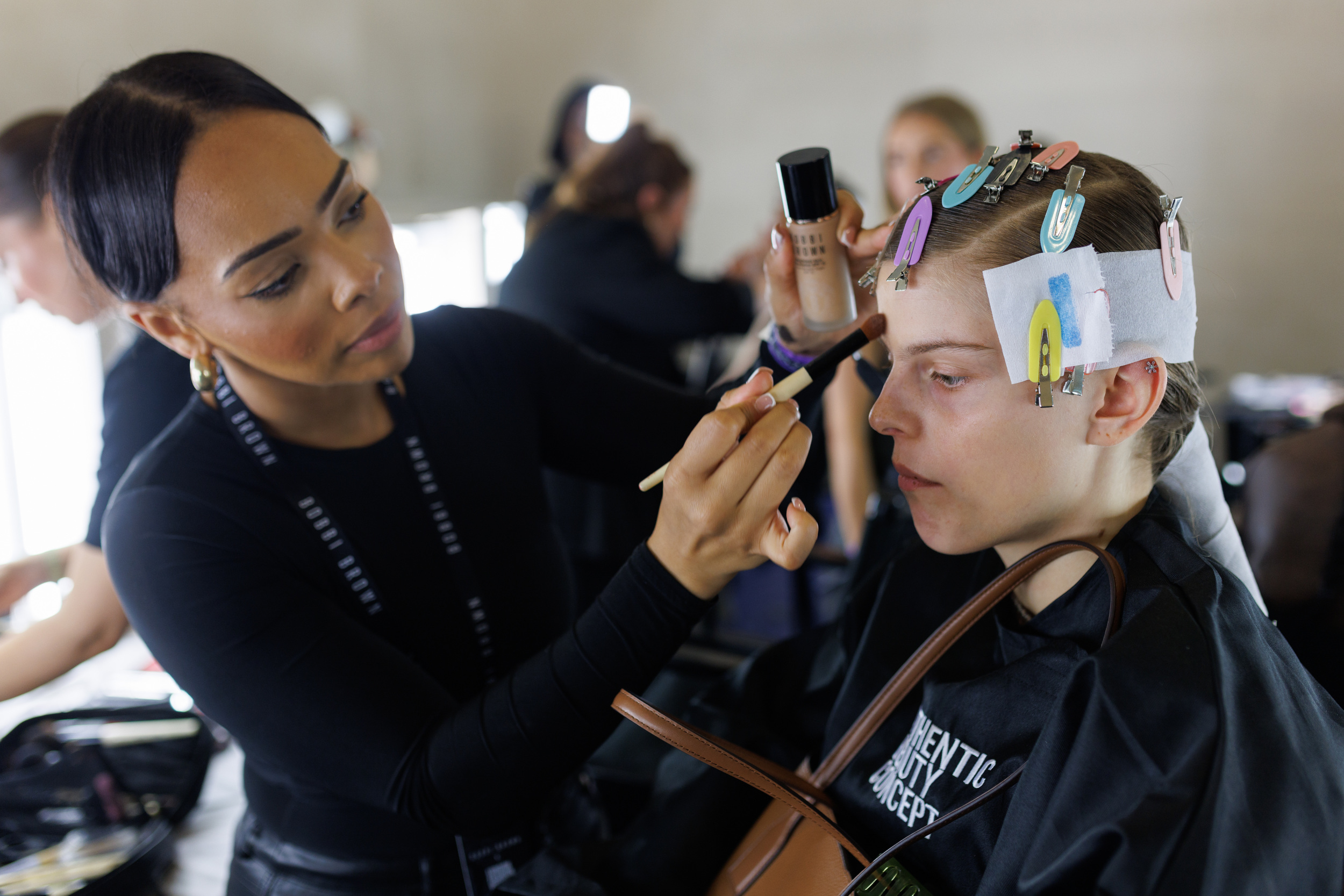 Erdem Spring 2025 Fashion Show Backstage