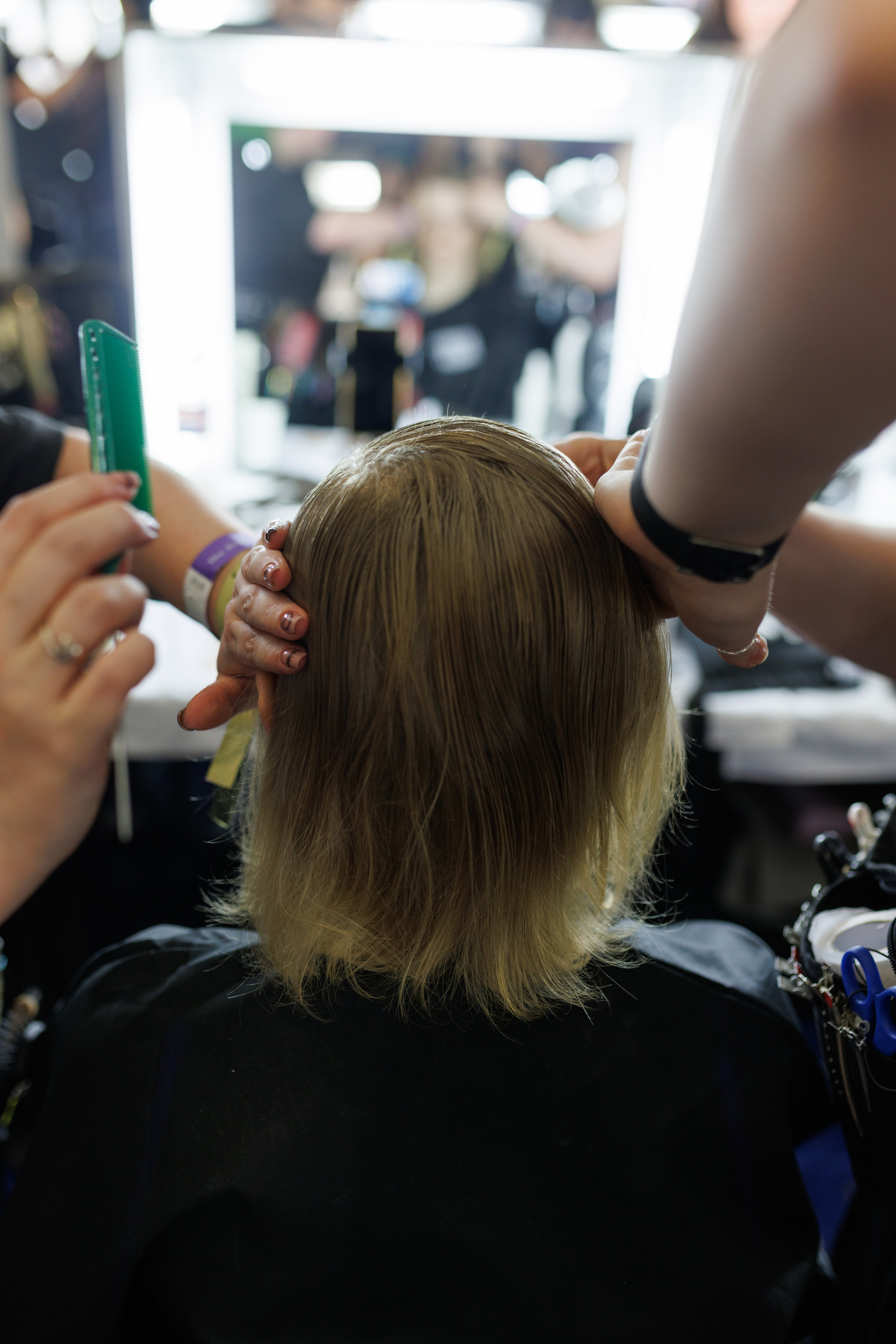 Erdem Spring 2025 Fashion Show Backstage