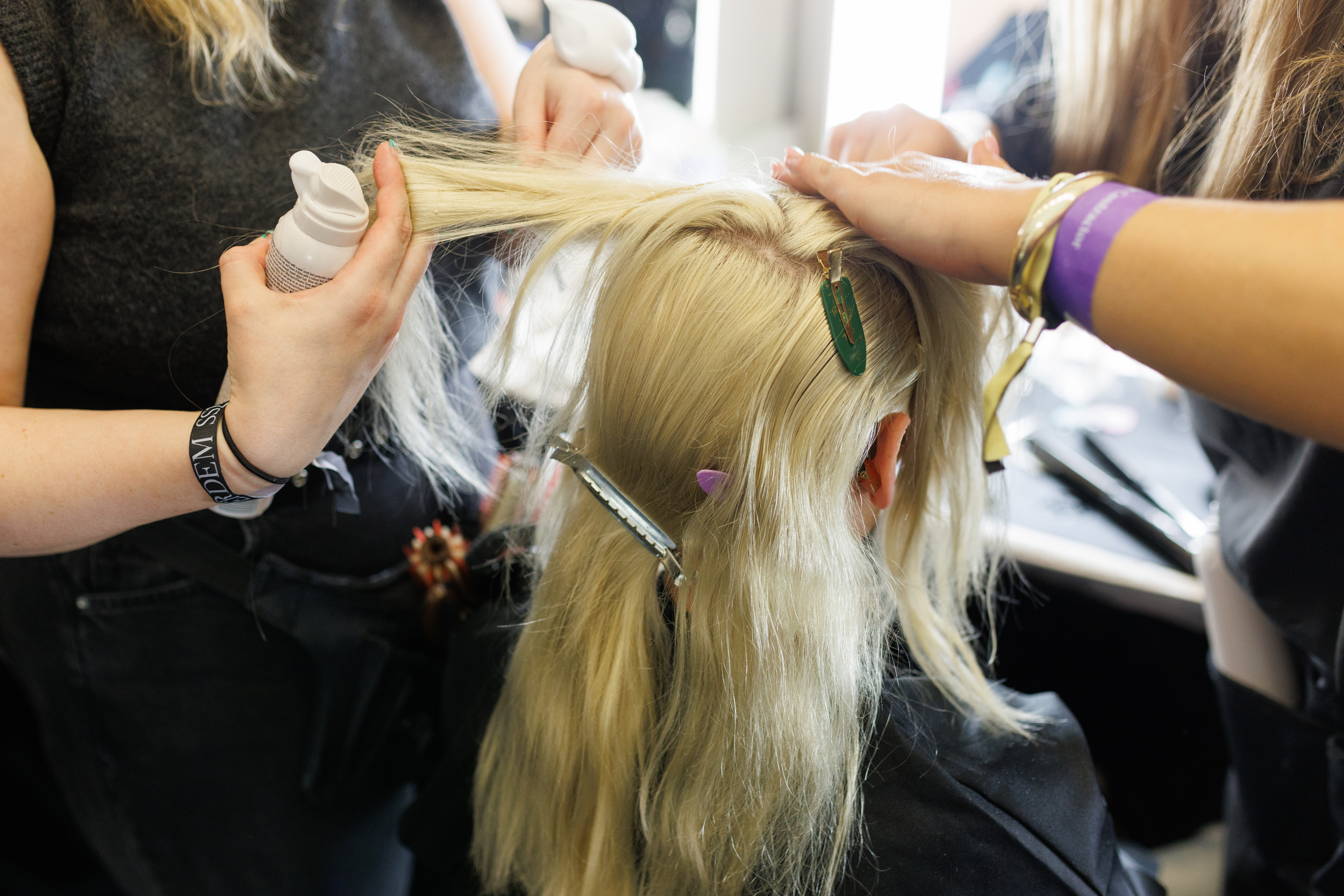 Erdem Spring 2025 Fashion Show Backstage