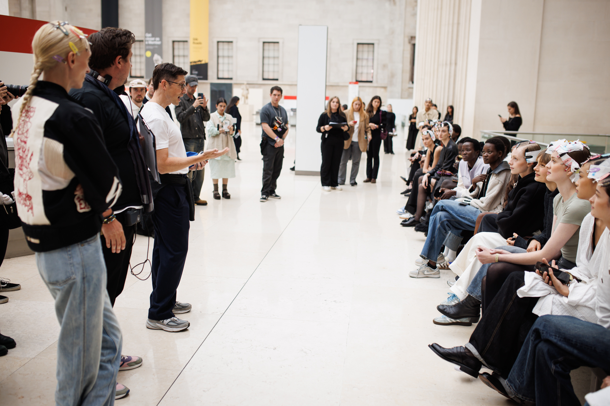 Erdem Spring 2025 Fashion Show Backstage