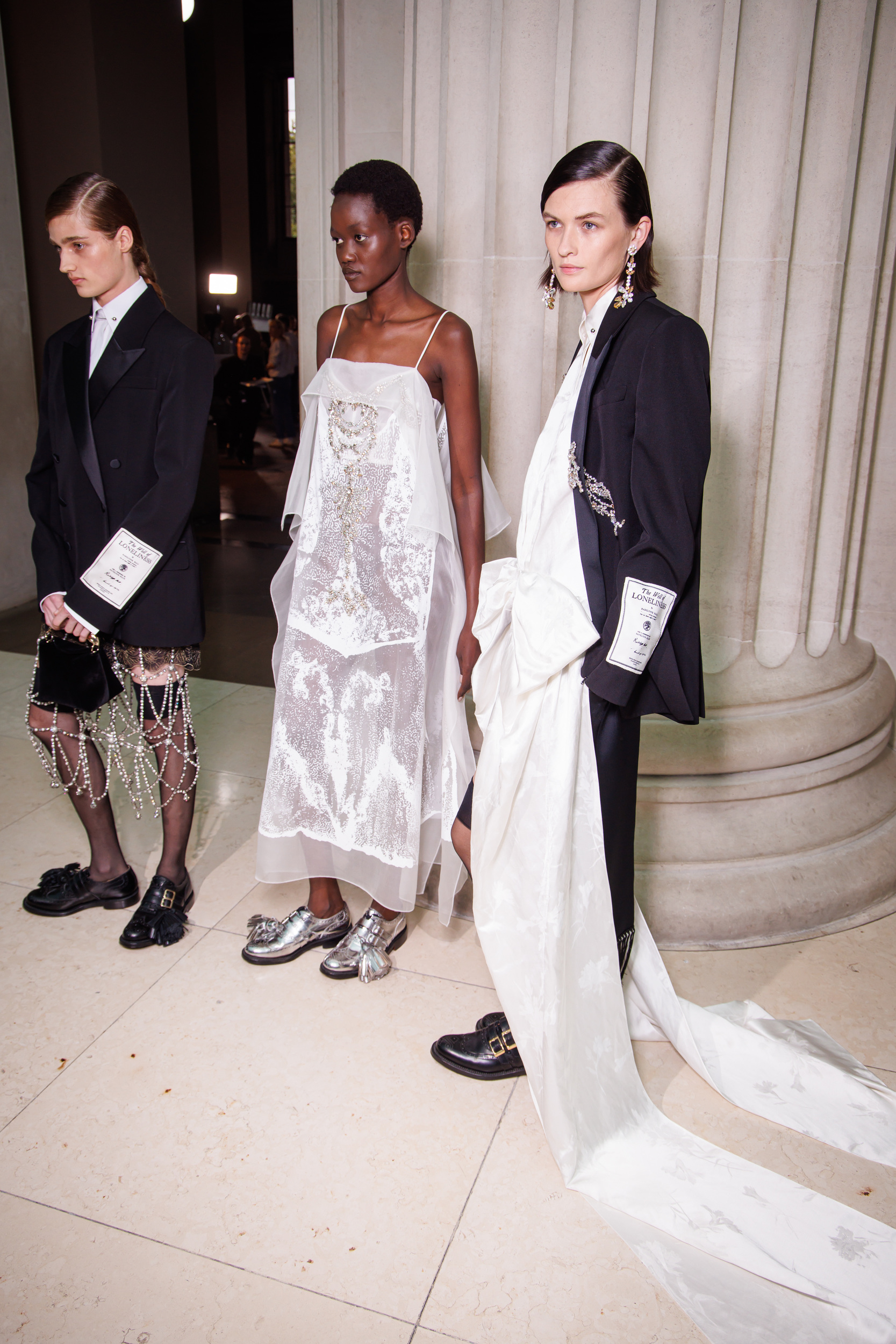 Erdem Spring 2025 Fashion Show Backstage